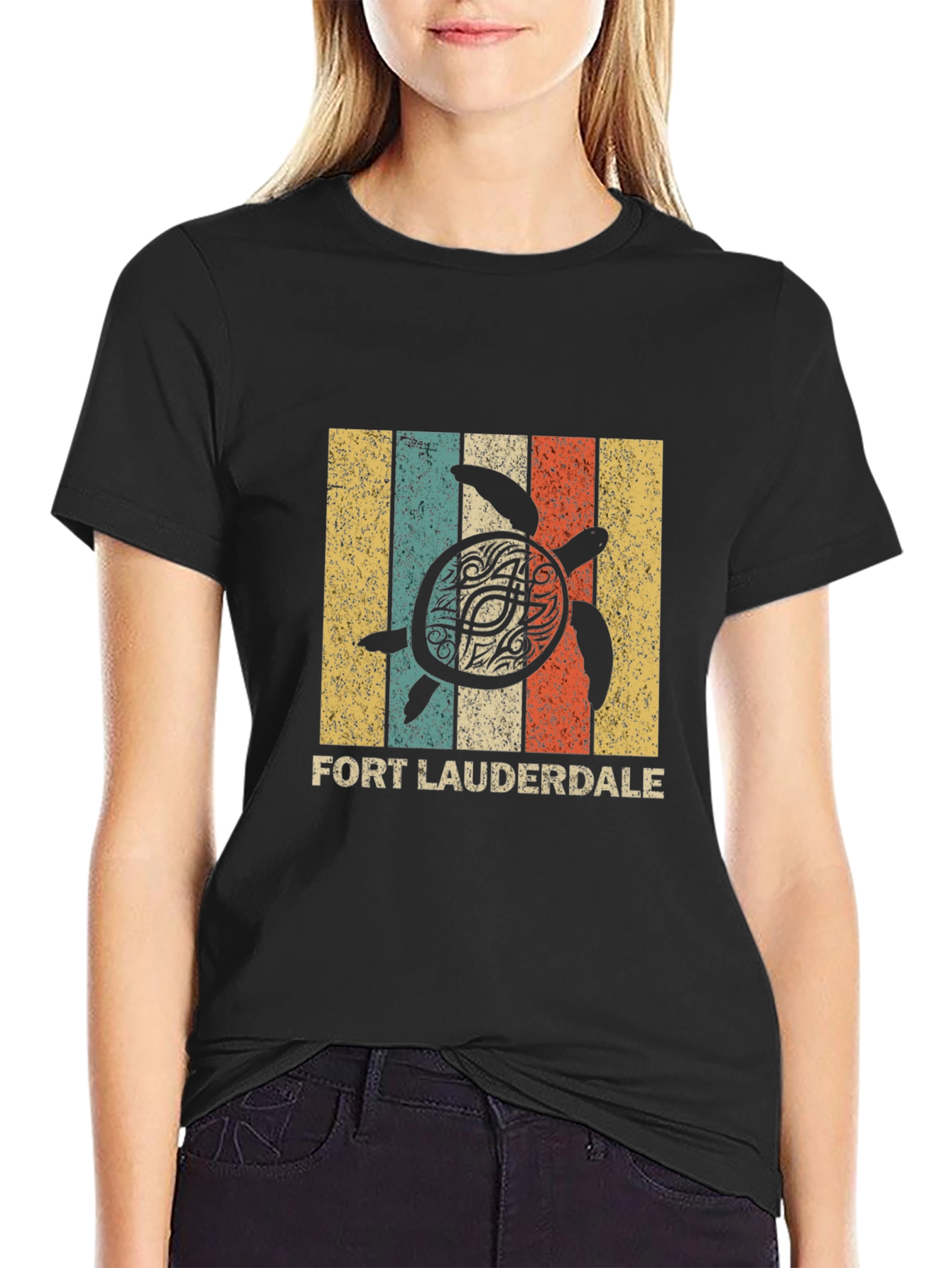 Fort Lauderdale Turtle Graphic Tee