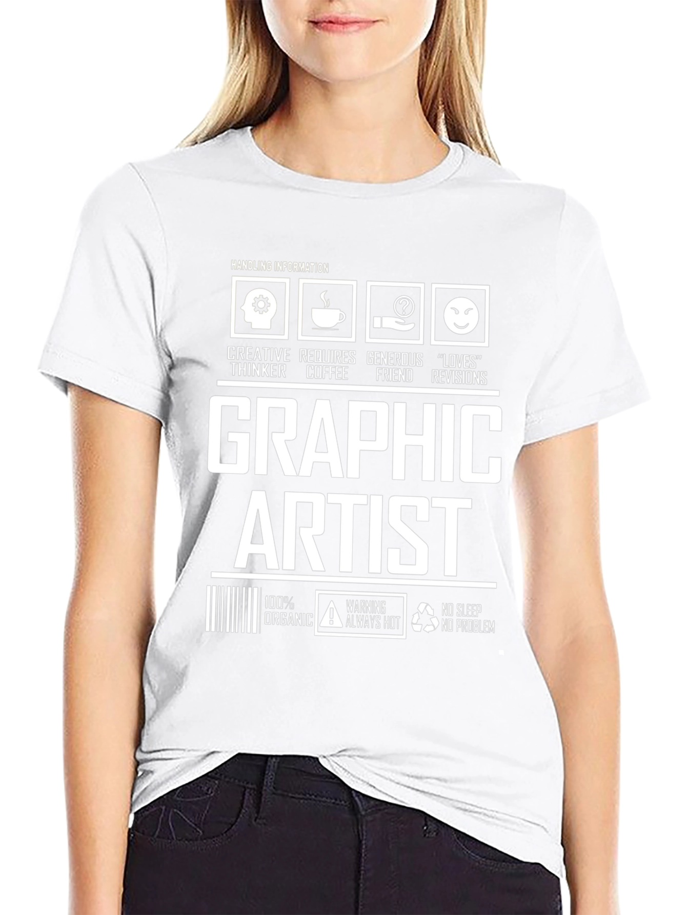 Graphic Artist T-Shirt - Creative Thinker Design