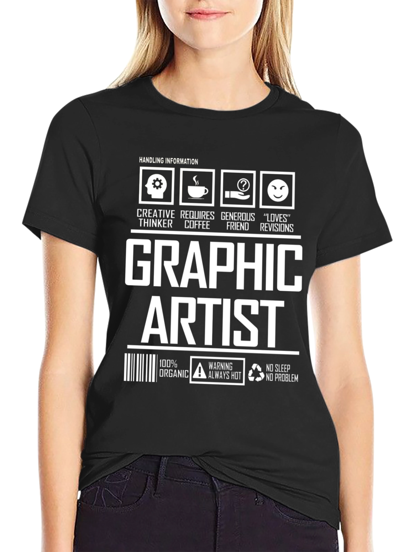 Graphic Artist T-Shirt - Creative Thinker Design