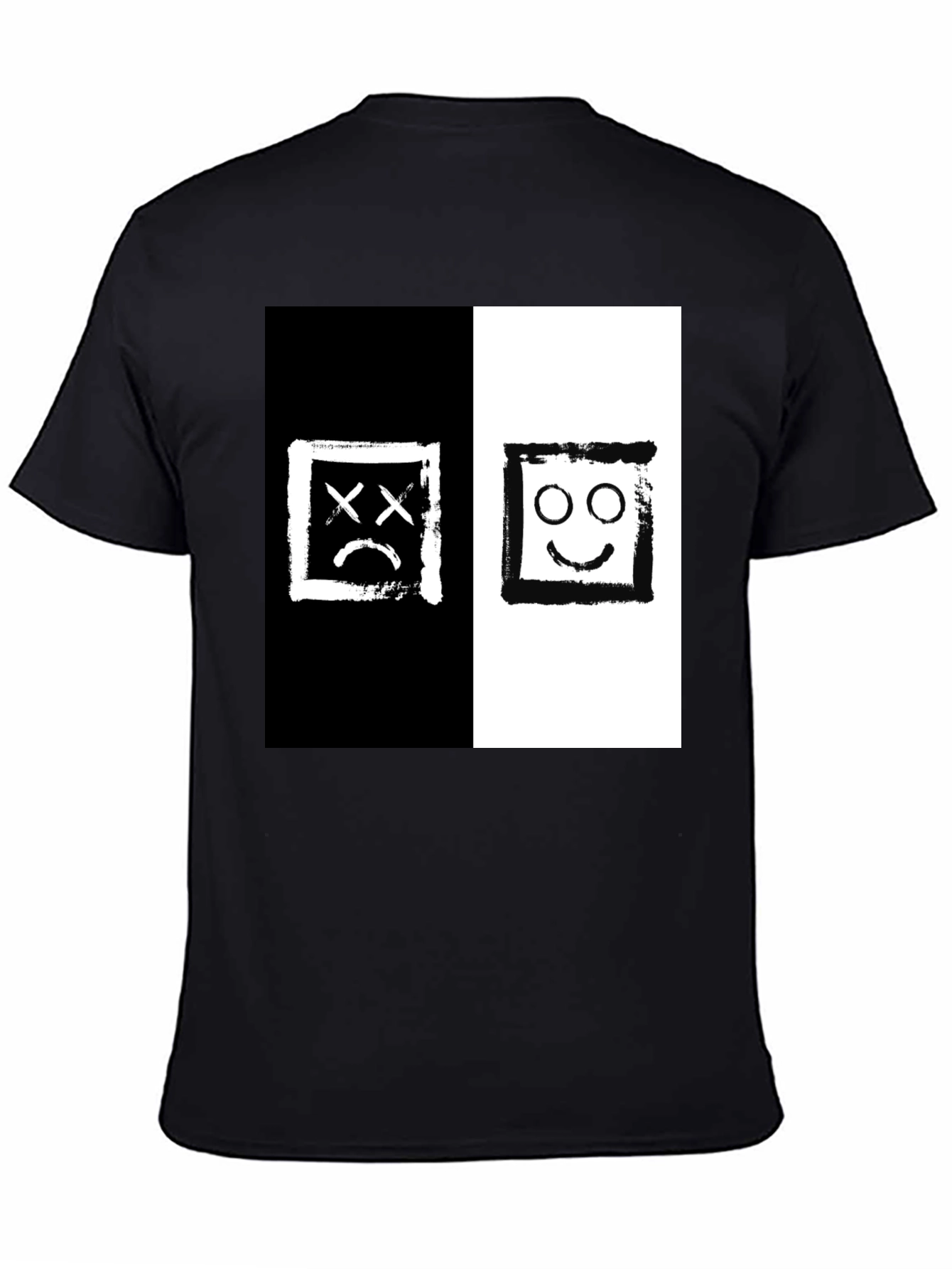 Black & White Mood Graphic T-Shirt