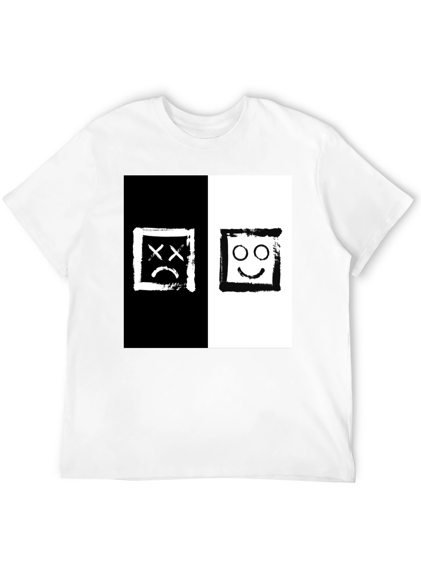 Black & White Mood Graphic T-Shirt