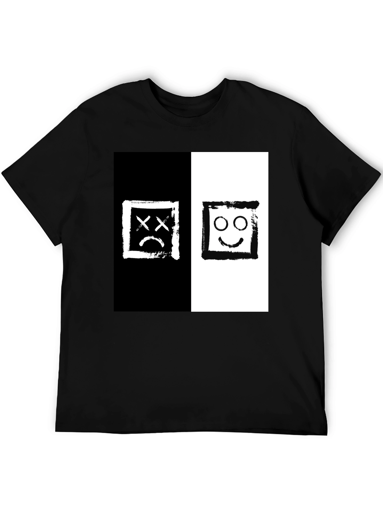 Black & White Mood Graphic T-Shirt
