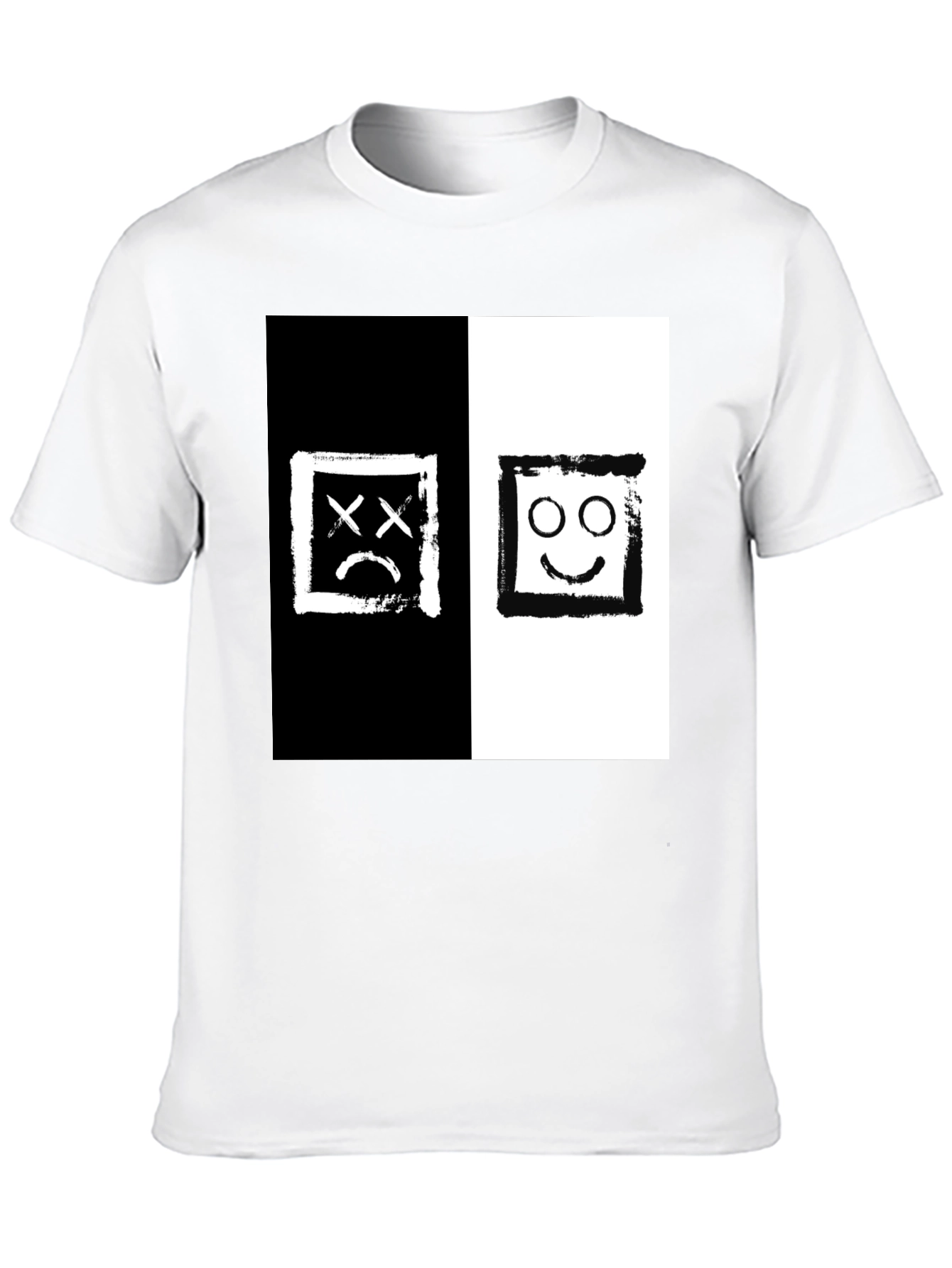 Black & White Mood Graphic T-Shirt