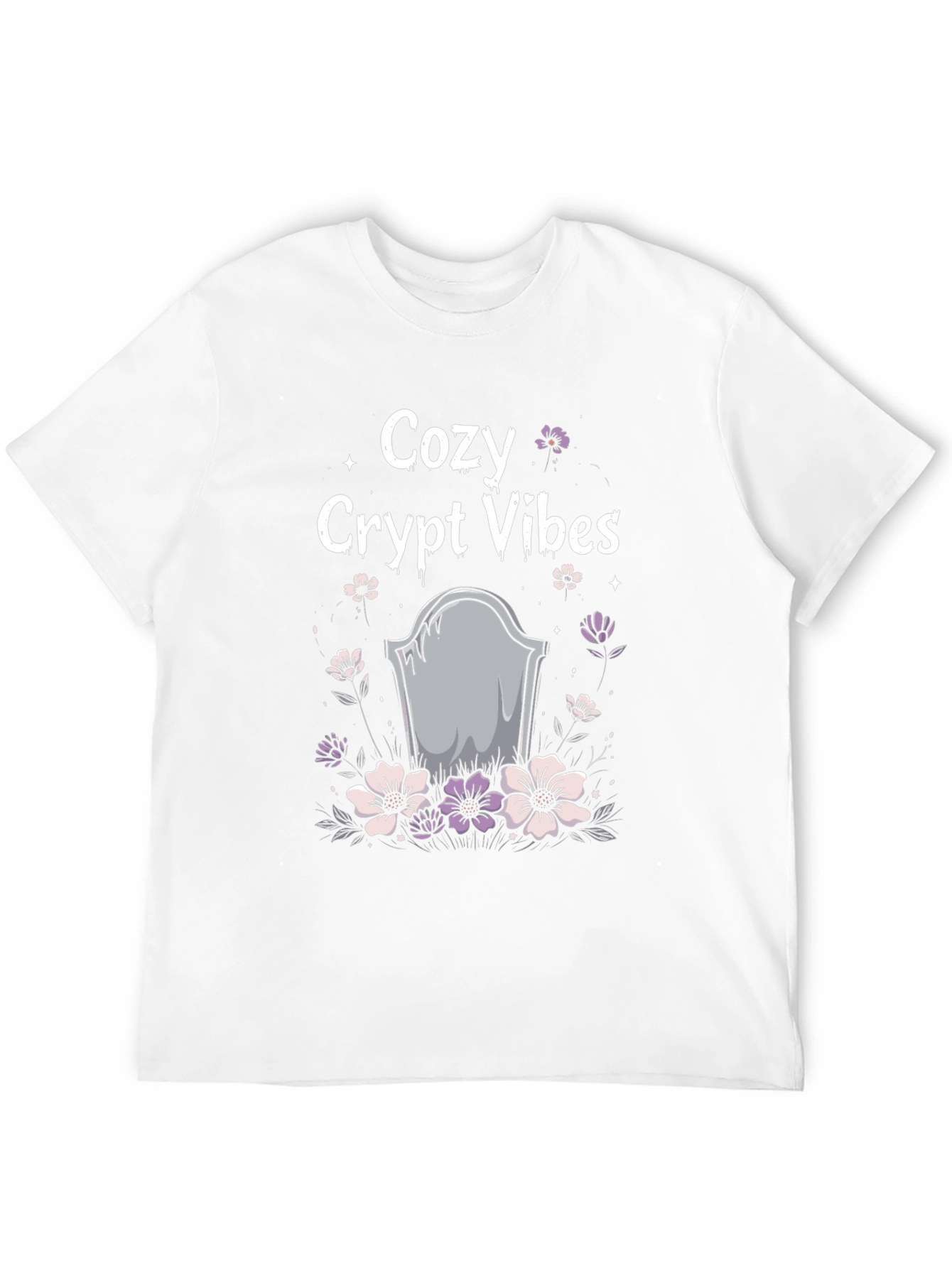 Cozy Crypt Vibes Graphic Tee