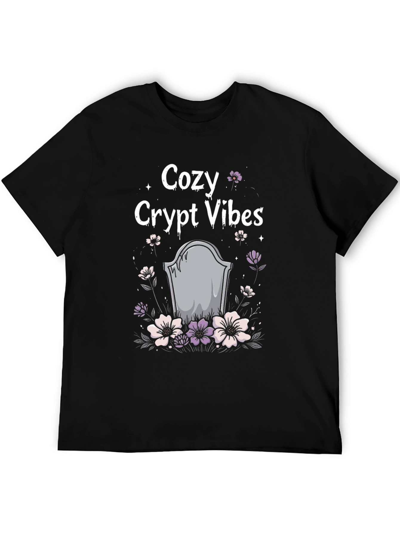 Cozy Crypt Vibes Graphic Tee
