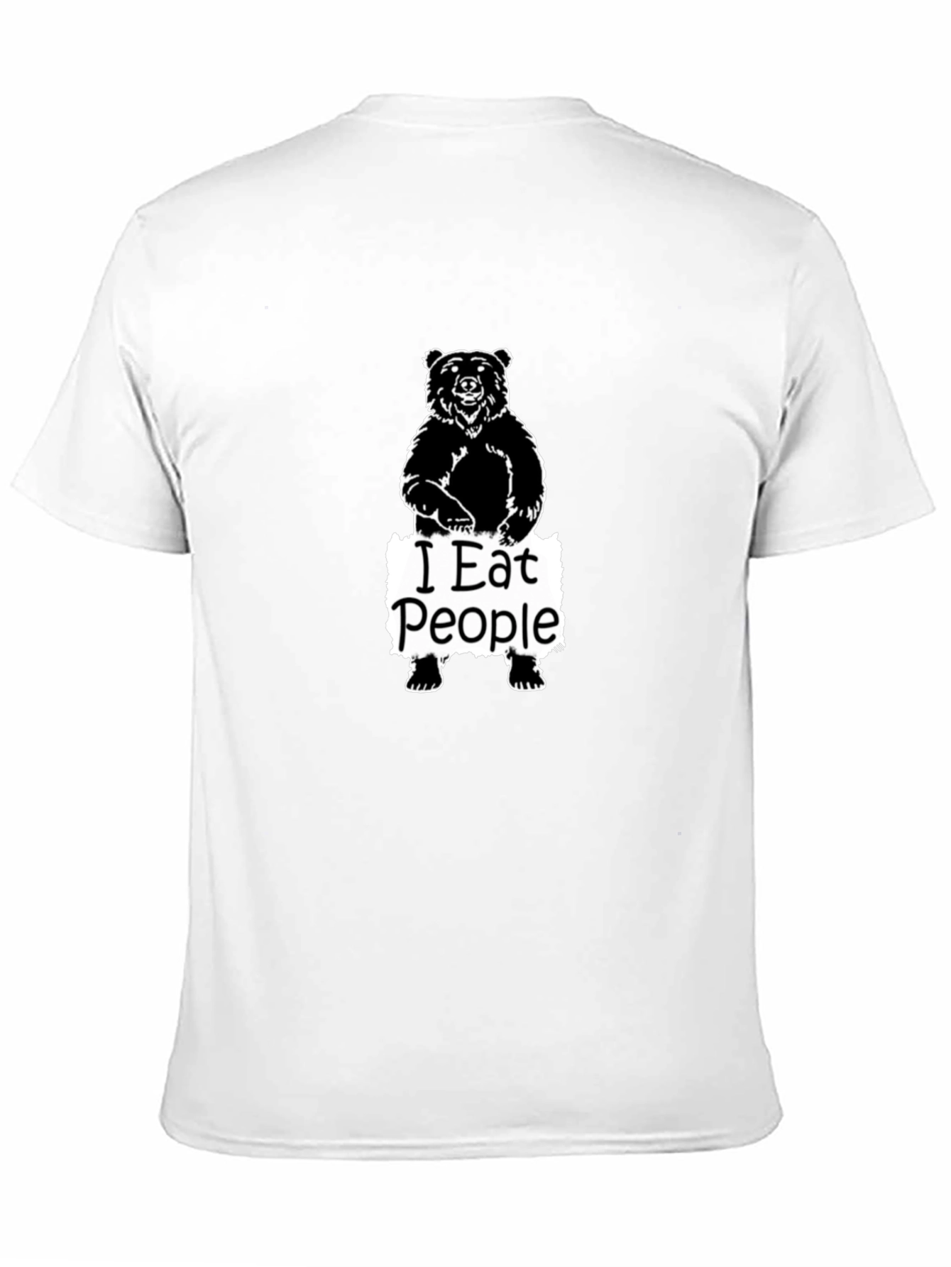 Bear I Eat People Graphic T-Shirt