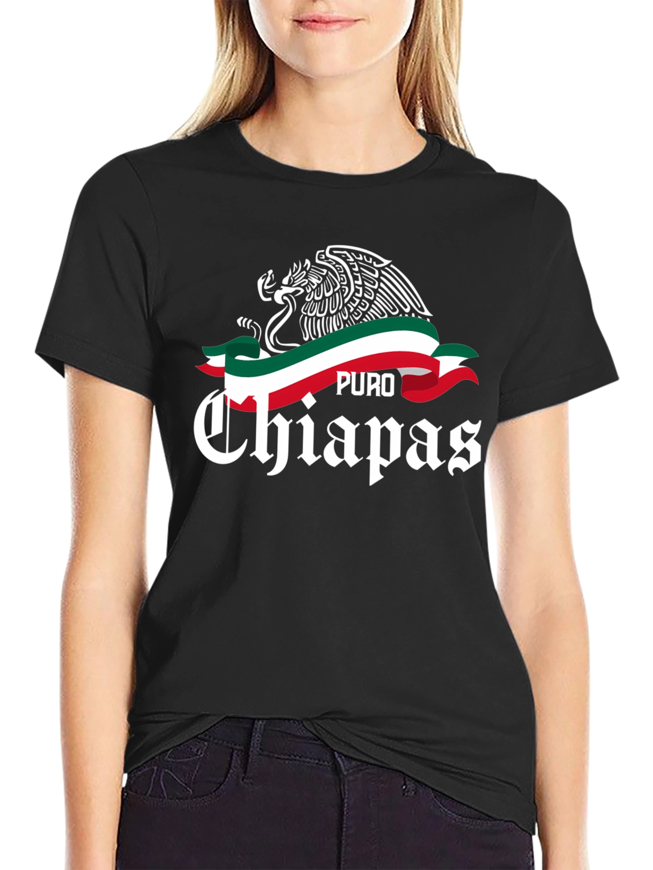 Puro Chiapas Graphic T-Shirt - Black