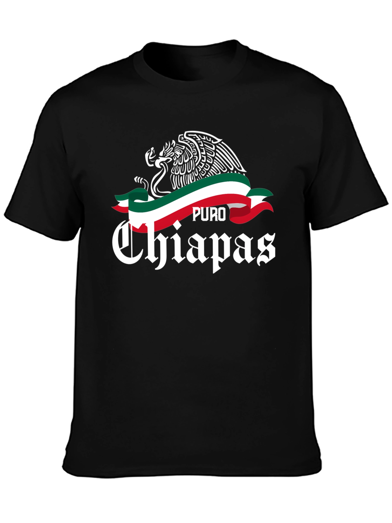 Puro Chiapas Graphic T-Shirt - Black