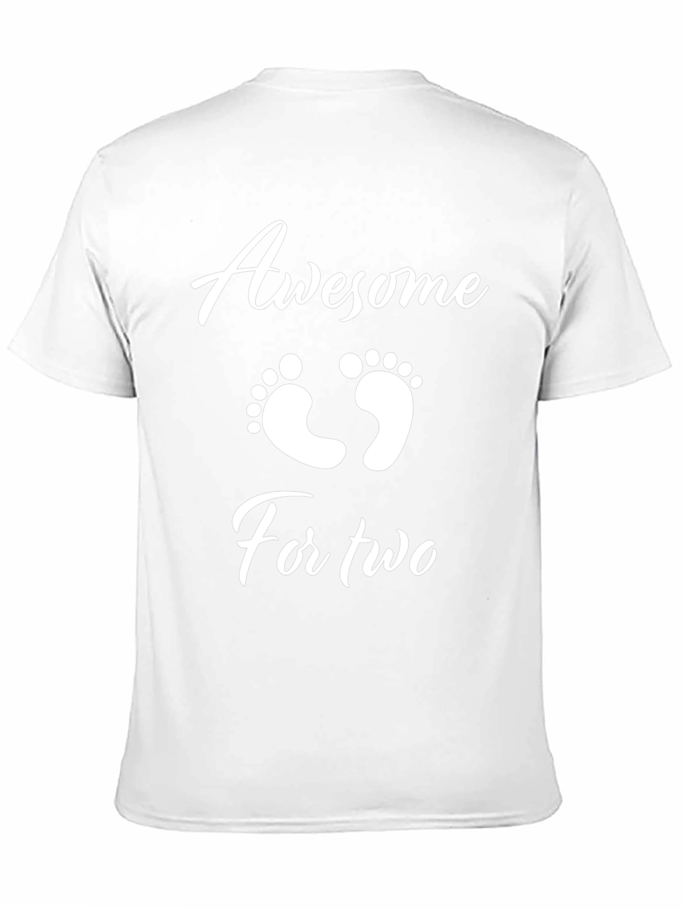 Awesome For Two Graphic Tee - Black