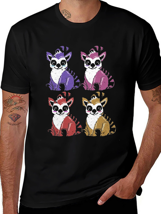 Lemur Quartet T-Shirt - Fun & Unique Design