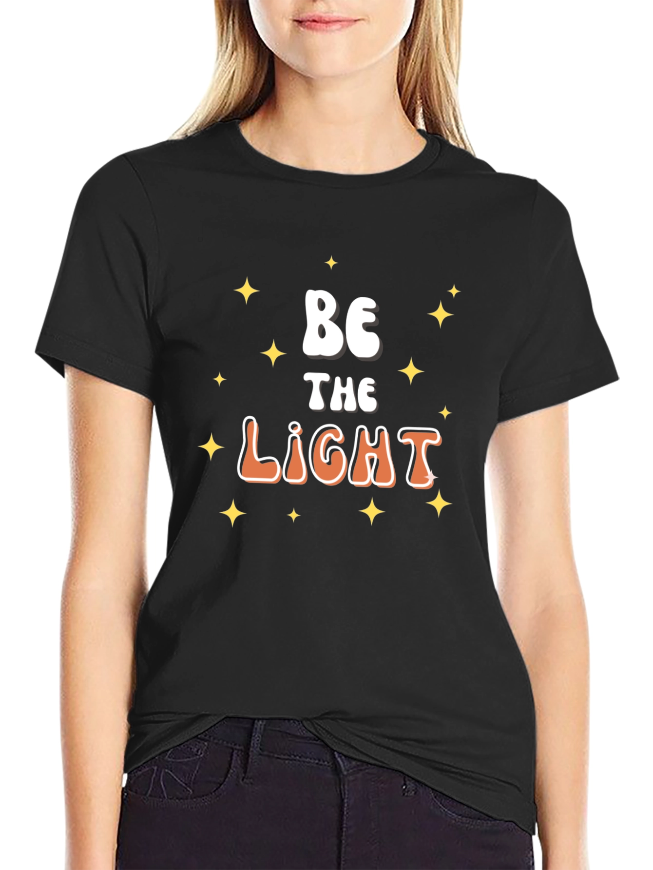 Be The Light Graphic Tee - Stylish Comfort