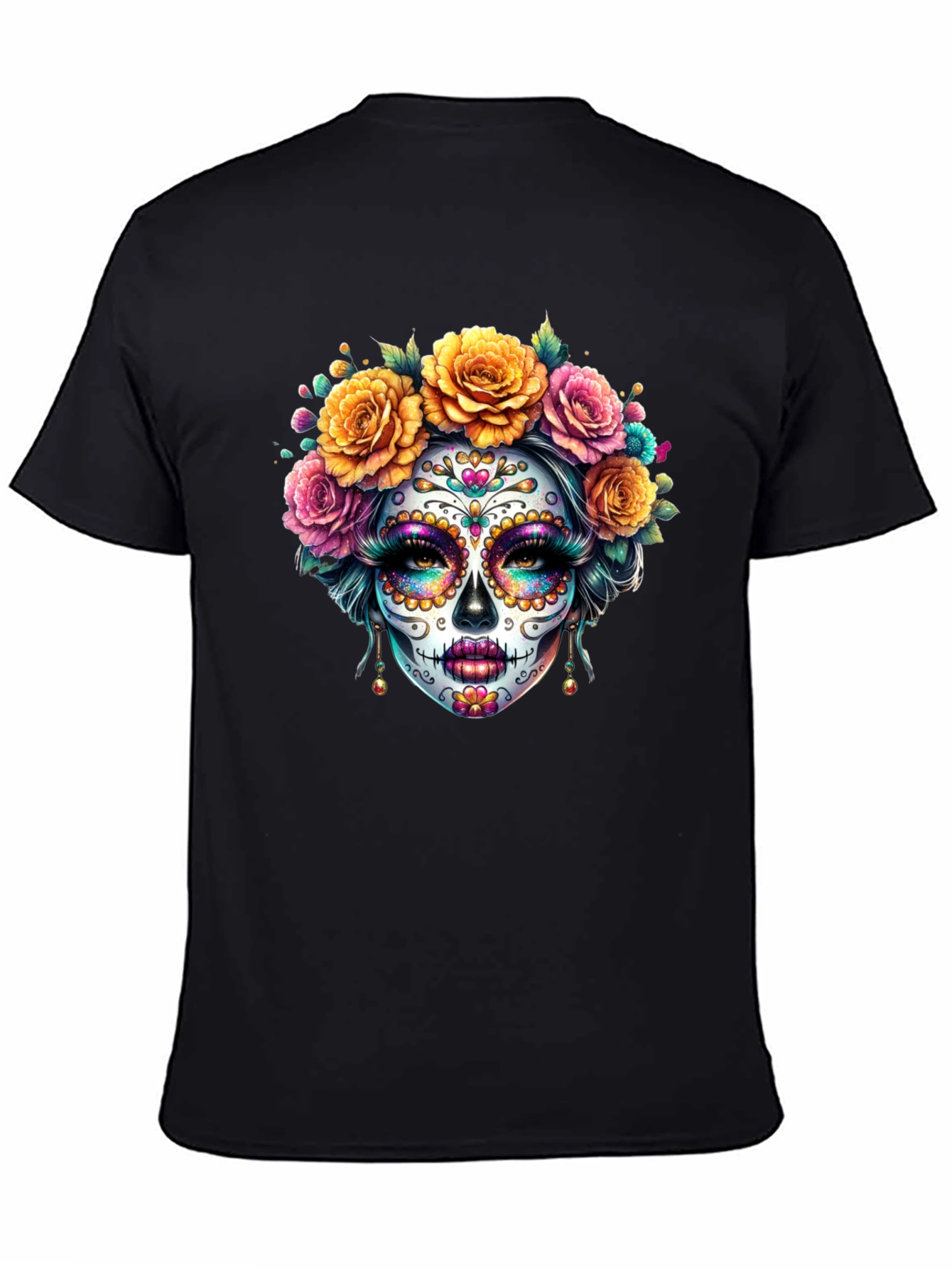 Day of the Dead Sugar Skull T-Shirt