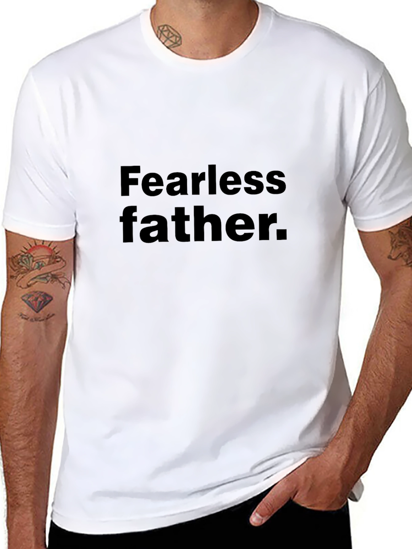 Fearless Father Black T-Shirt