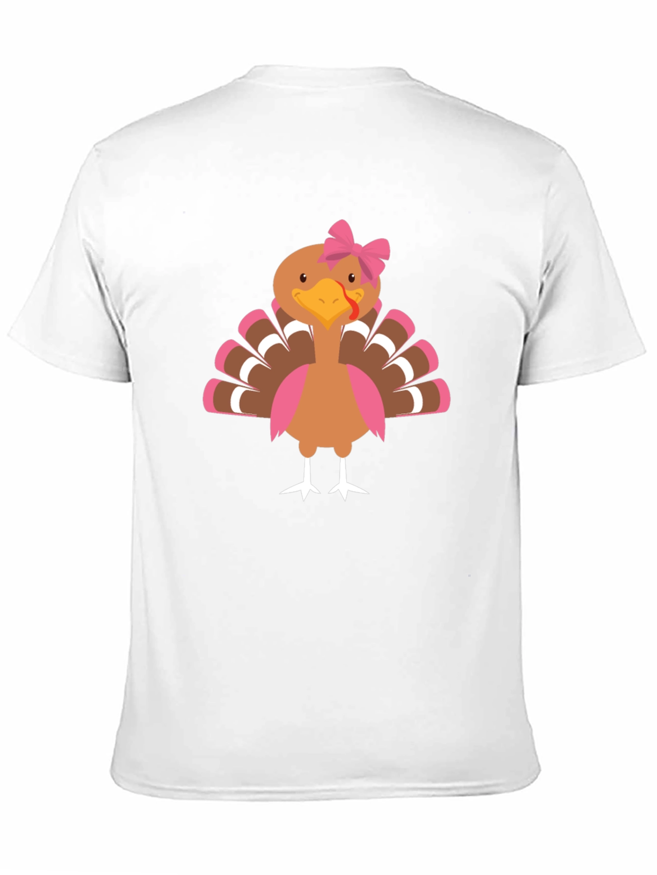 Festive Turkey Graphic Tee - Thanksgiving Apparel