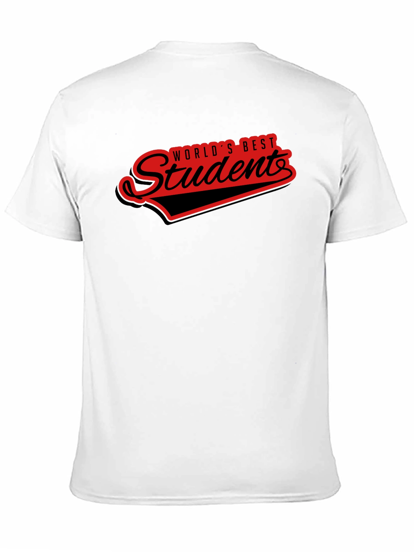 Worlds Best Student T-Shirt - Black