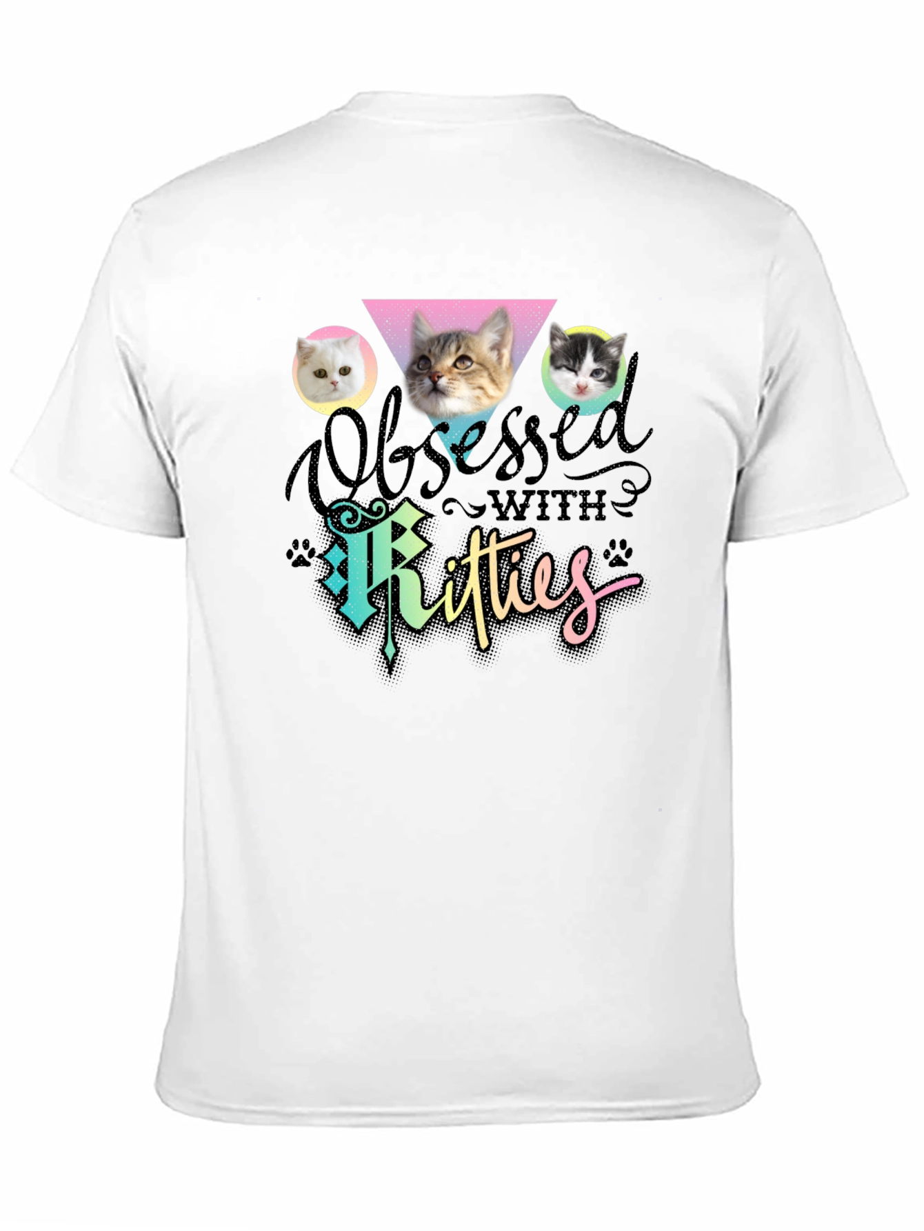 Obsessed with Kitties T-Shirt Cat Lover Tee