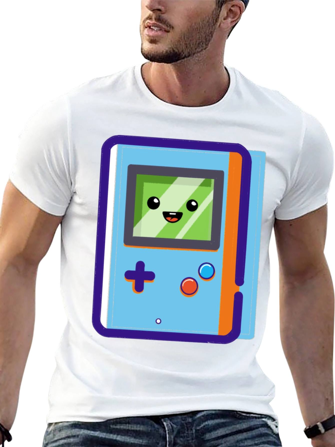 Retro Game Console Graphic T-Shirt