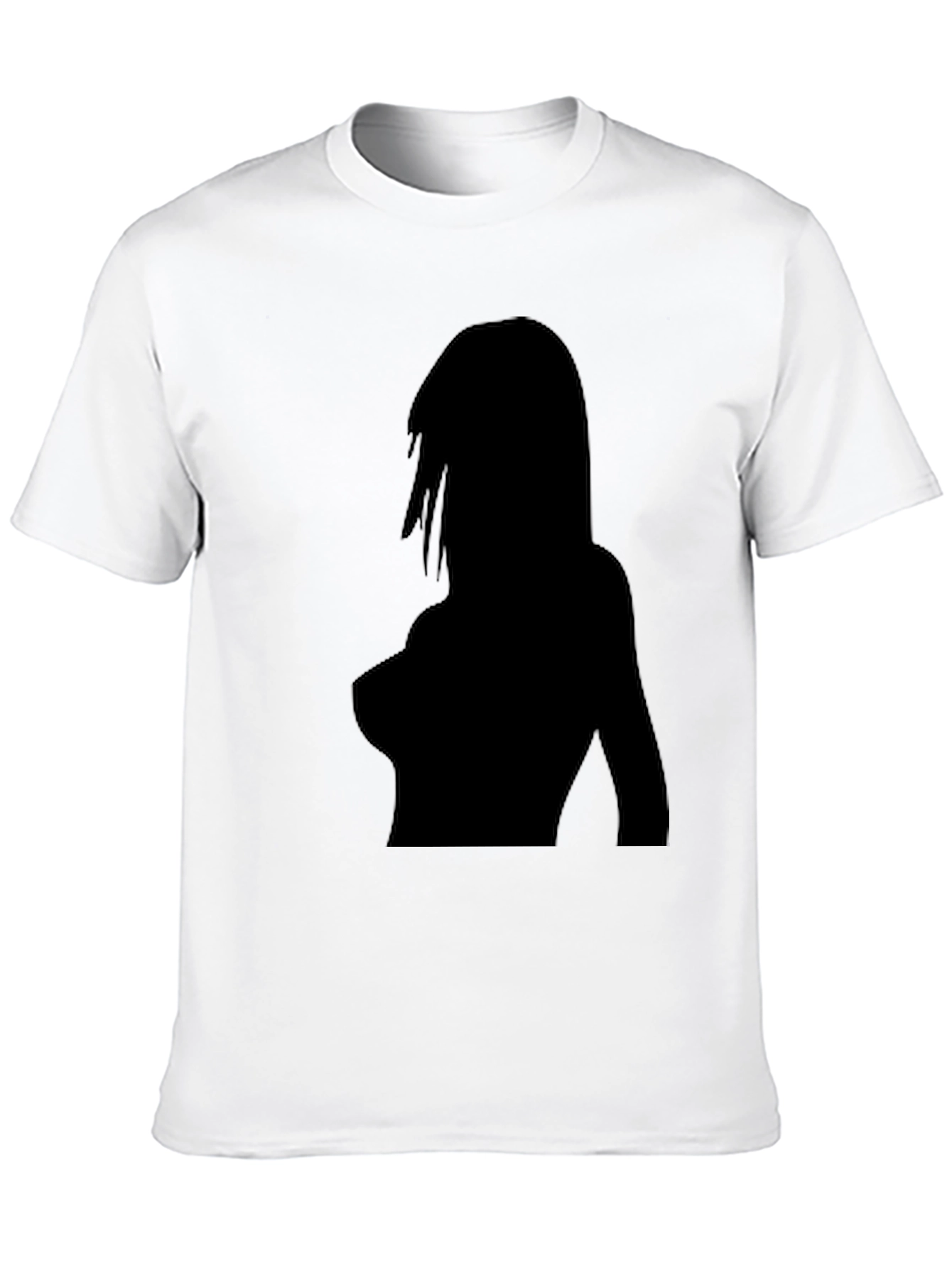 Silhouette Graphic T-Shirt - Bold Black Tee