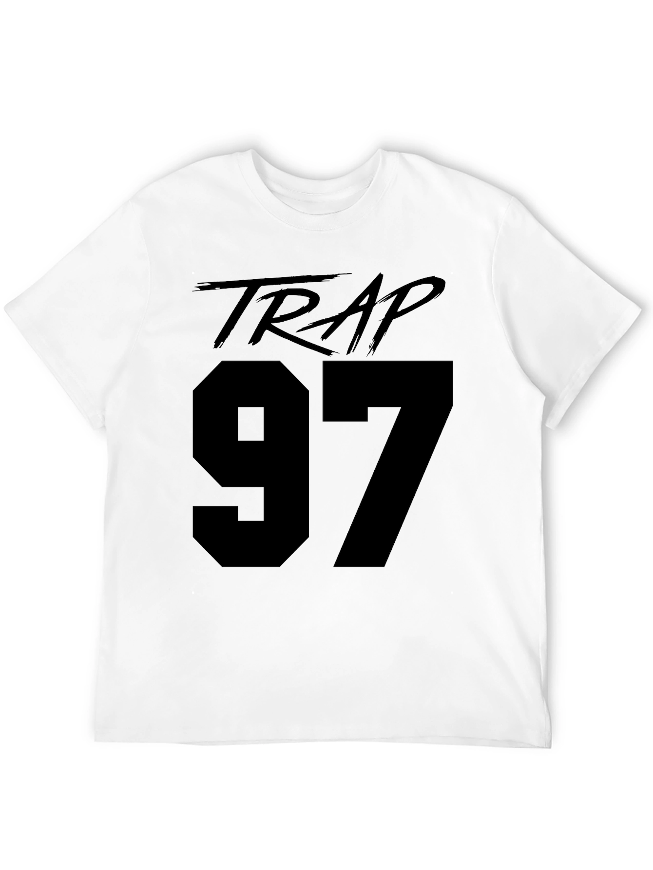 Trap 97 Black Graphic T-Shirt