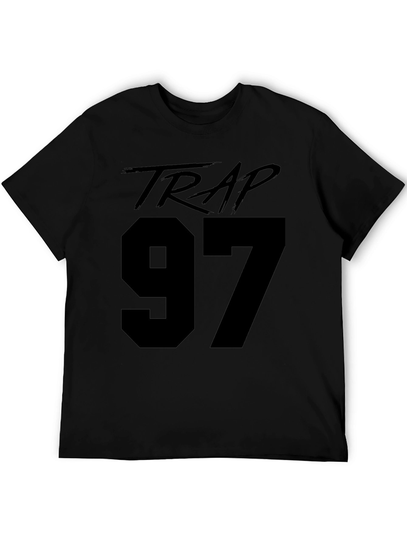 Trap 97 Black Graphic T-Shirt