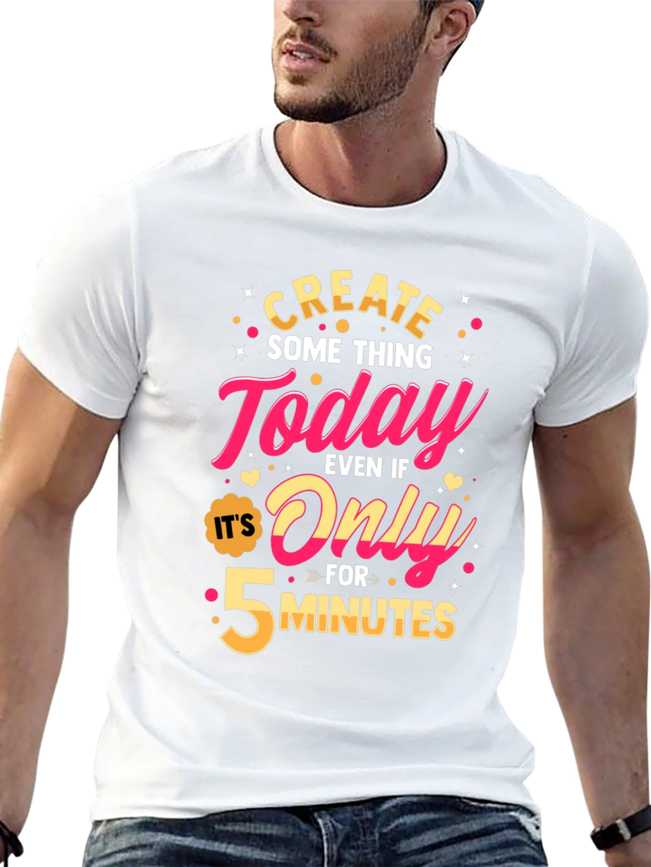 Create Something Today Graphic T-Shirt