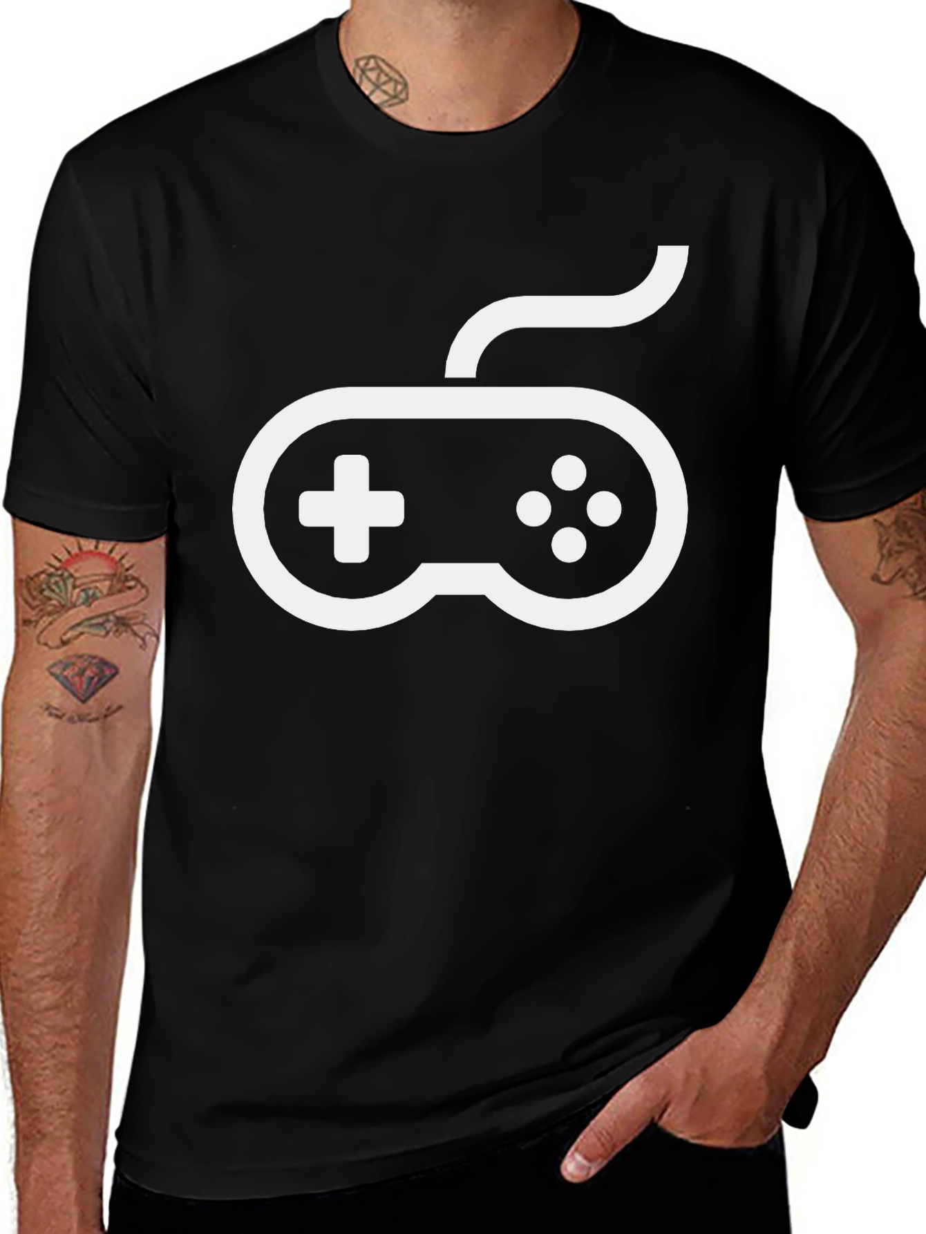 Gamer T-Shirt - Classic Controller Graphic