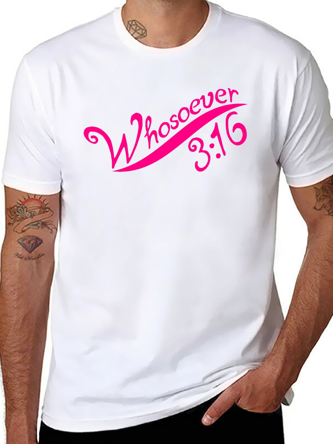 Whosoever John 3:16 Graphic T-Shirt