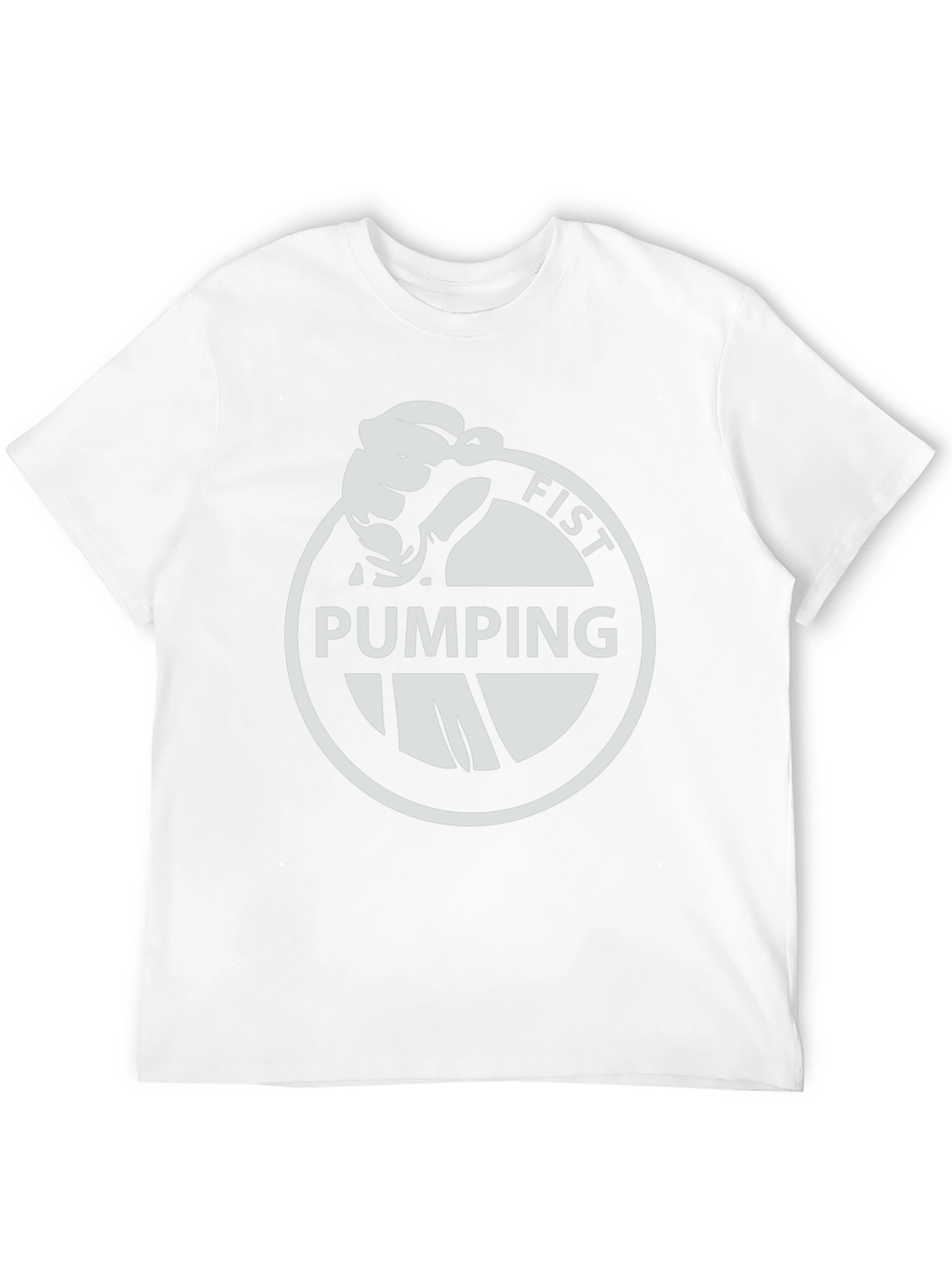 Fist Pumping T-Shirt - Black Graphic Tee