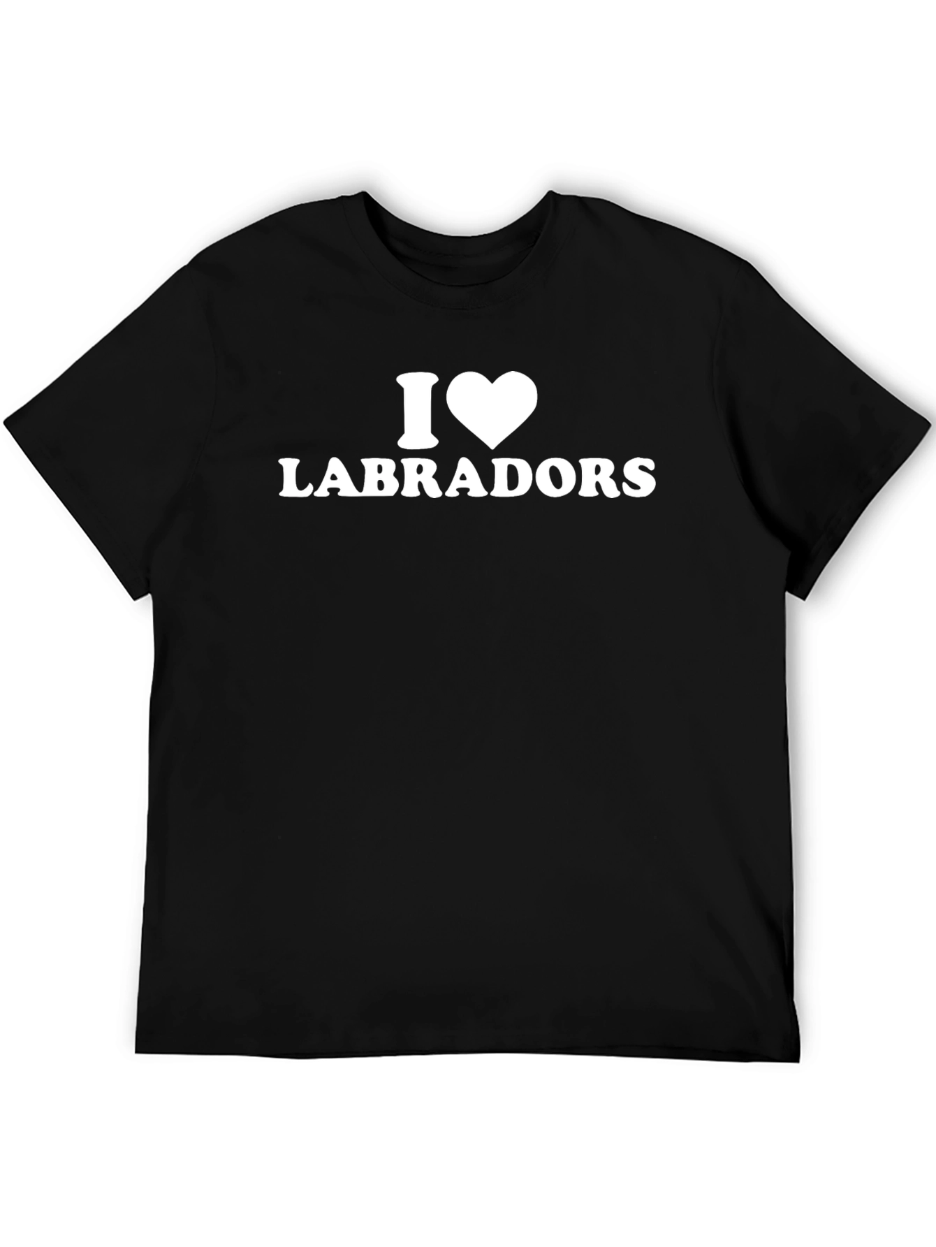 I Heart Labradors T-Shirt Dog Lover Tee