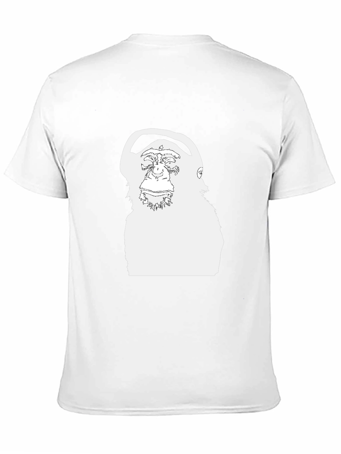 Chimpanzee Headphone Graphic Tee - Cool Casual Style