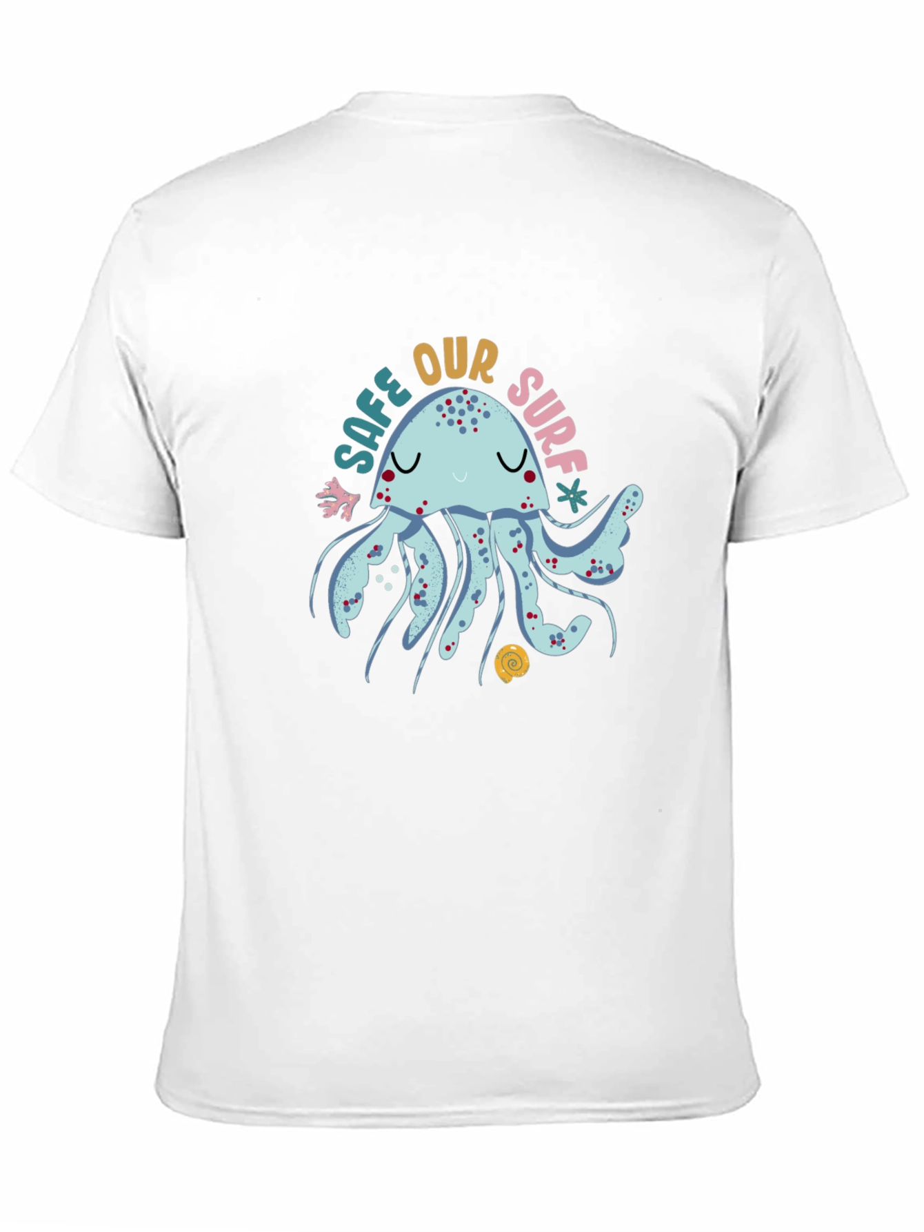 Save Our Surf Jellyfish Graphic Tee - Black