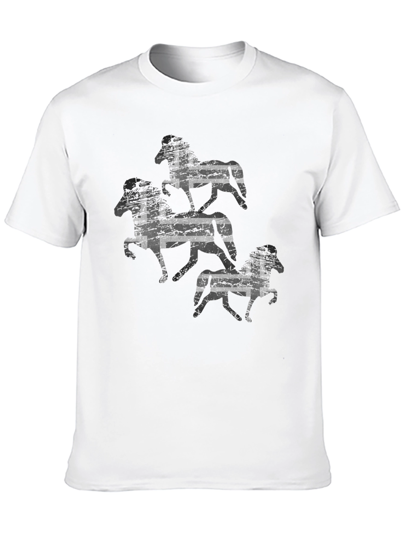 Icelandic Horse T-Shirt - Black