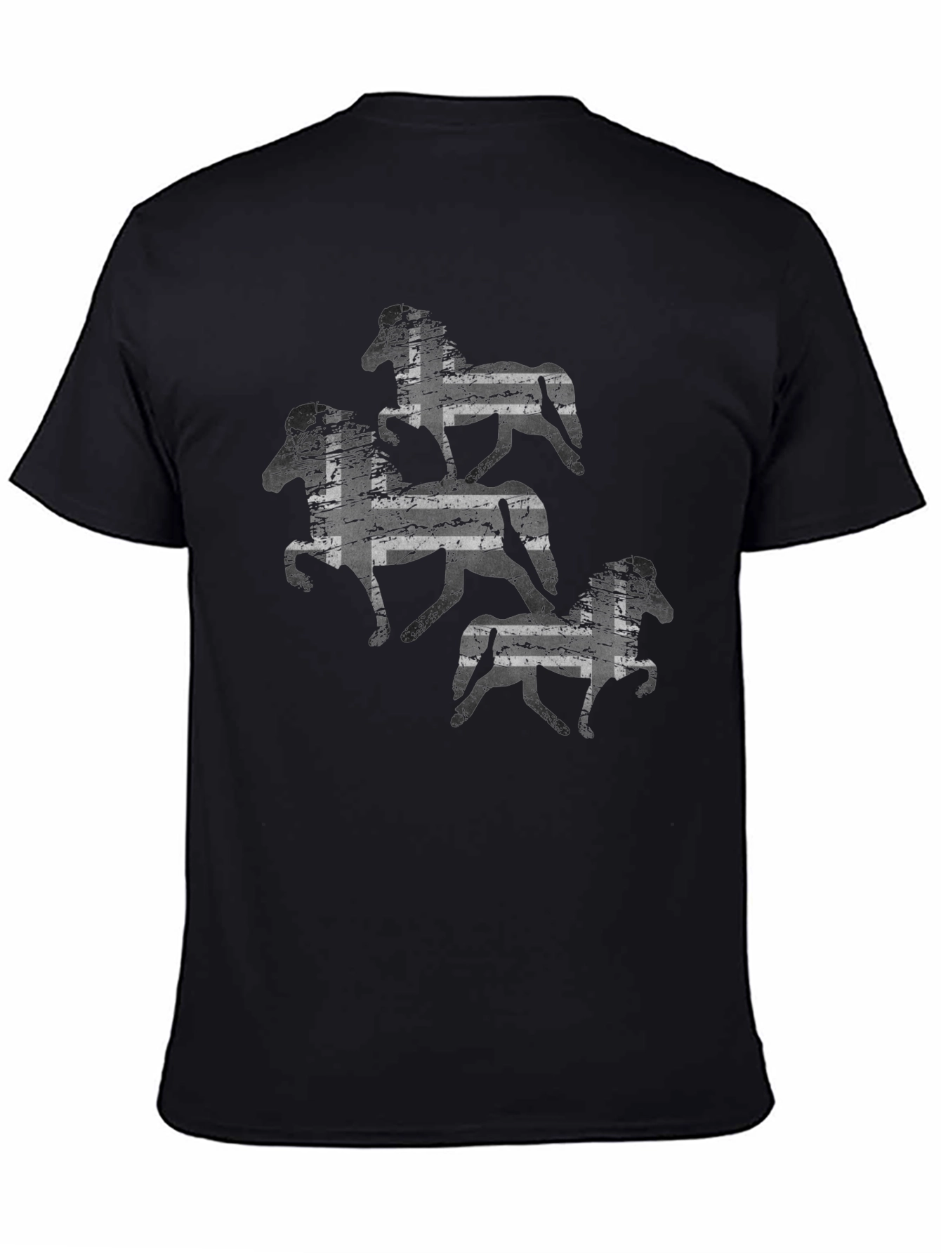 Icelandic Horse T-Shirt - Black