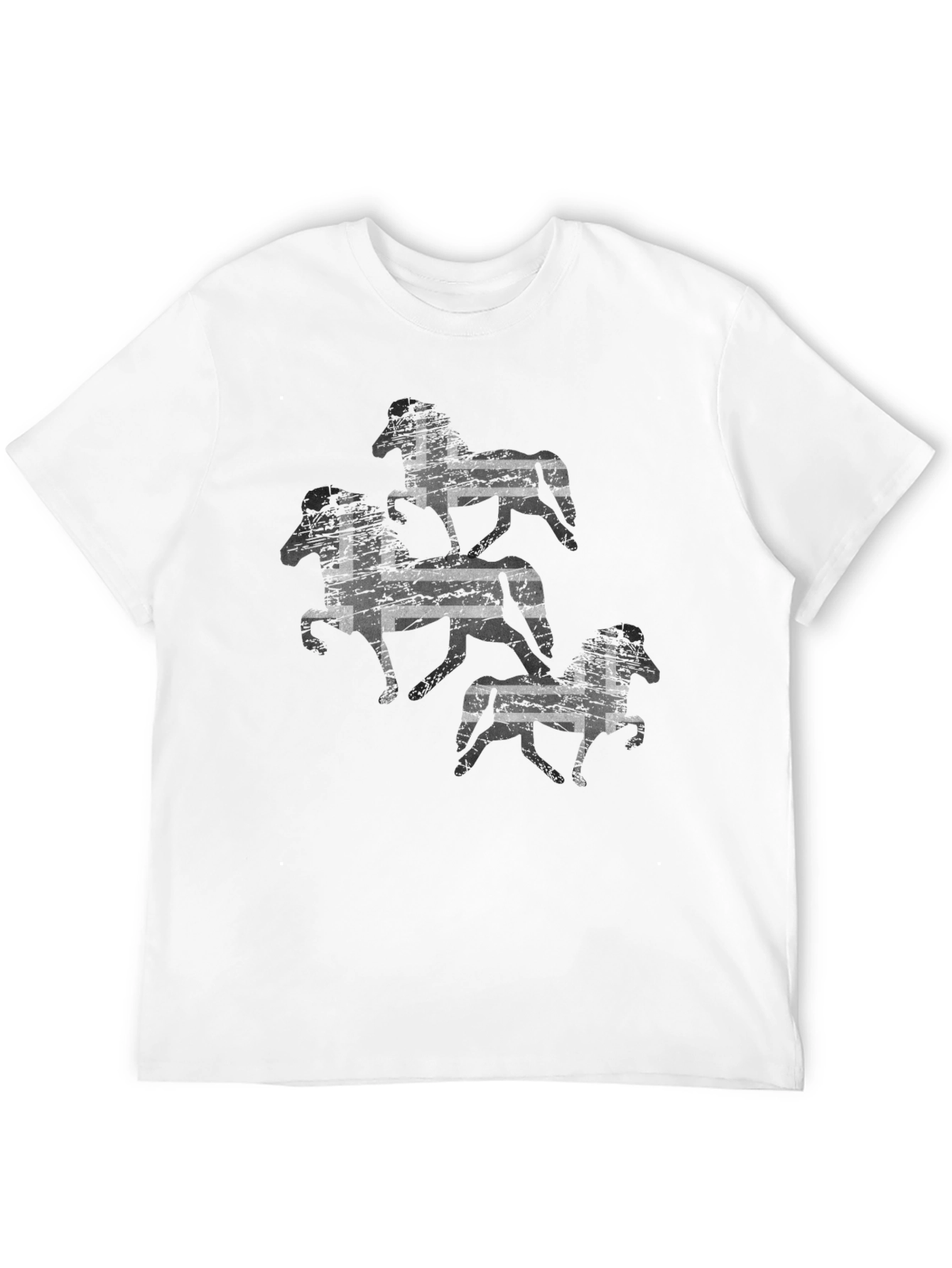 Icelandic Horse T-Shirt - Black