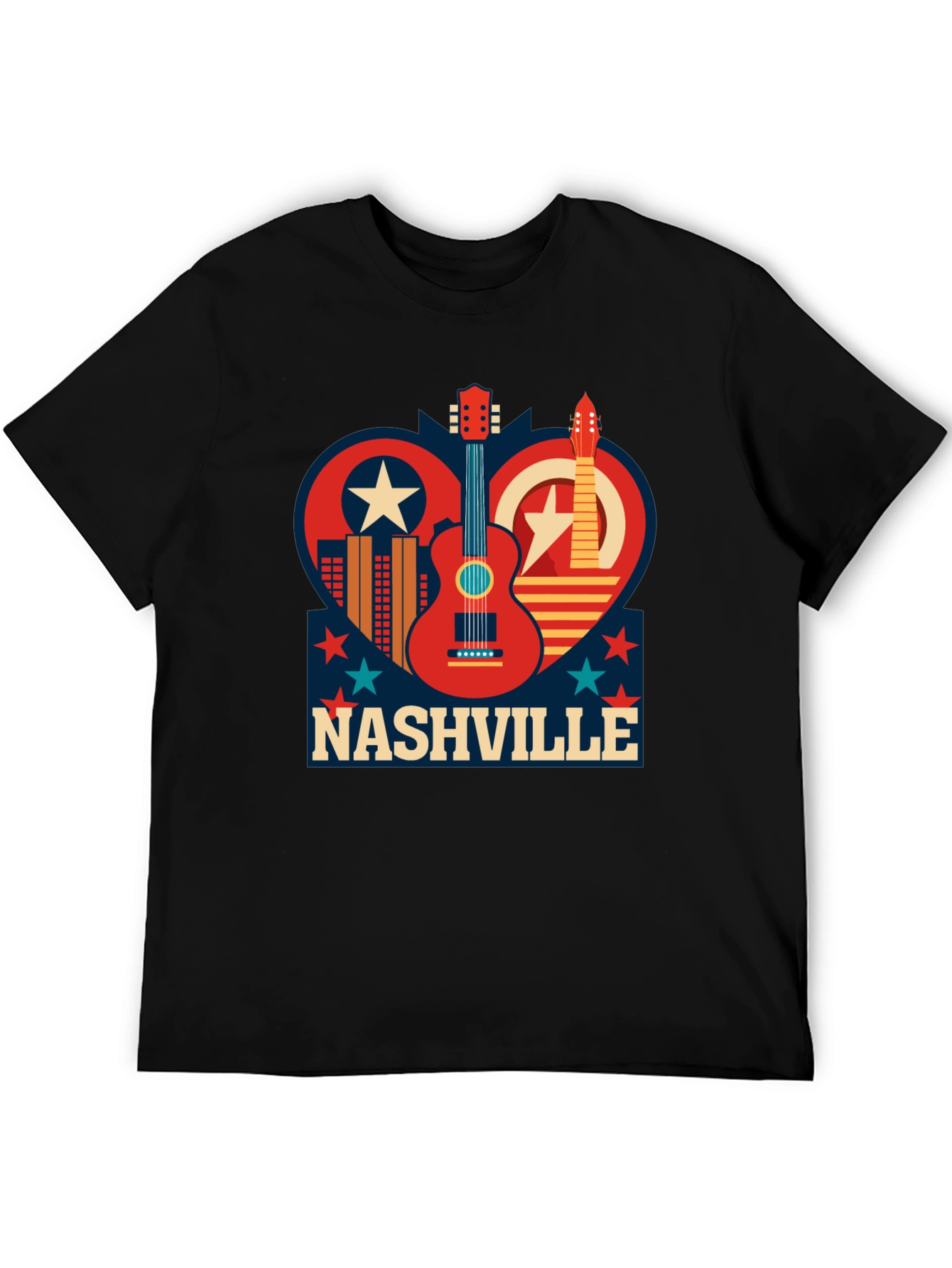 Nashville Graphic Tee - Music City Pride
