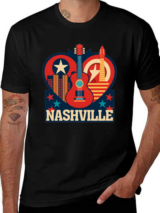 Nashville Graphic Tee - Music City Pride