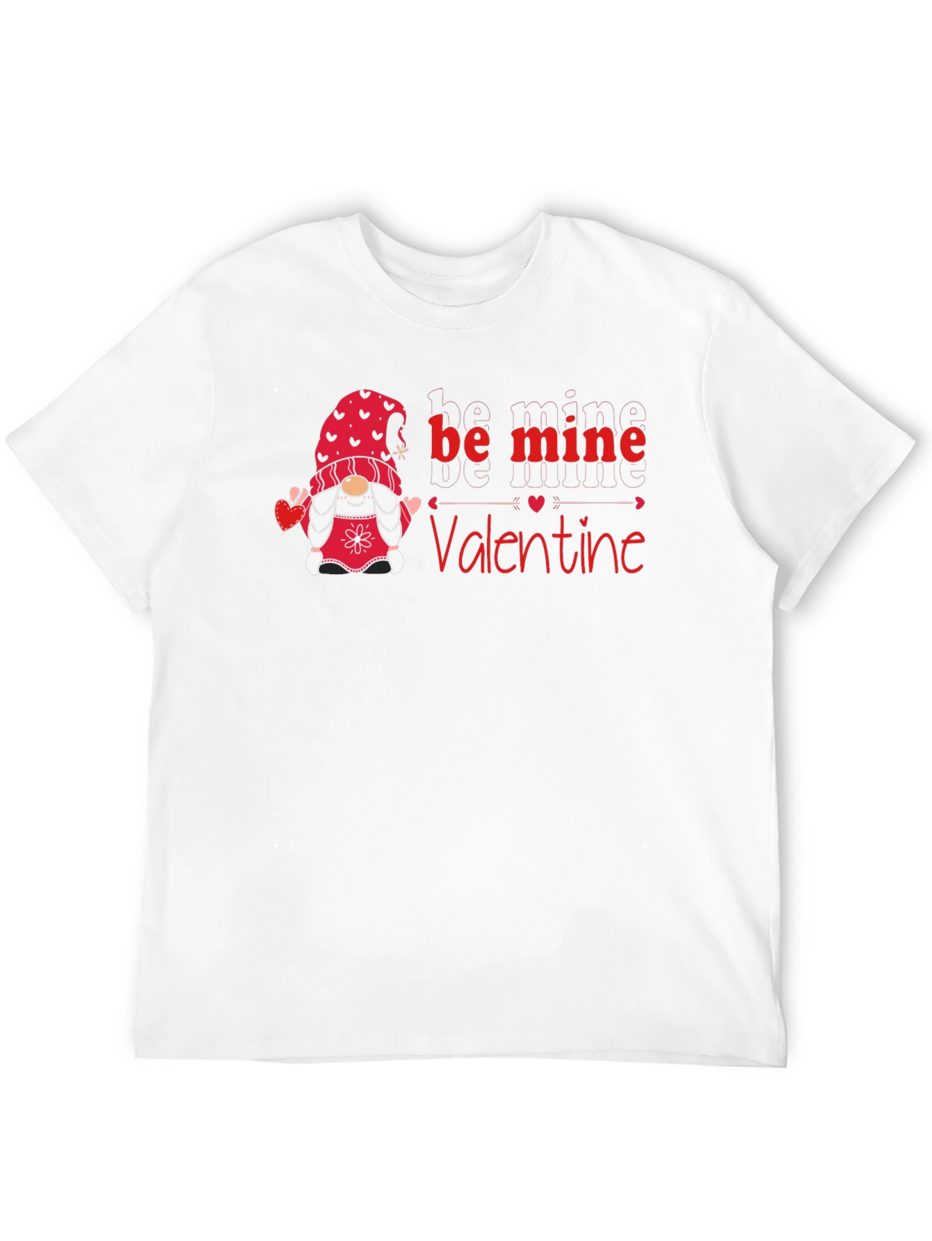 Be Mine Valentine Gnome T-Shirt