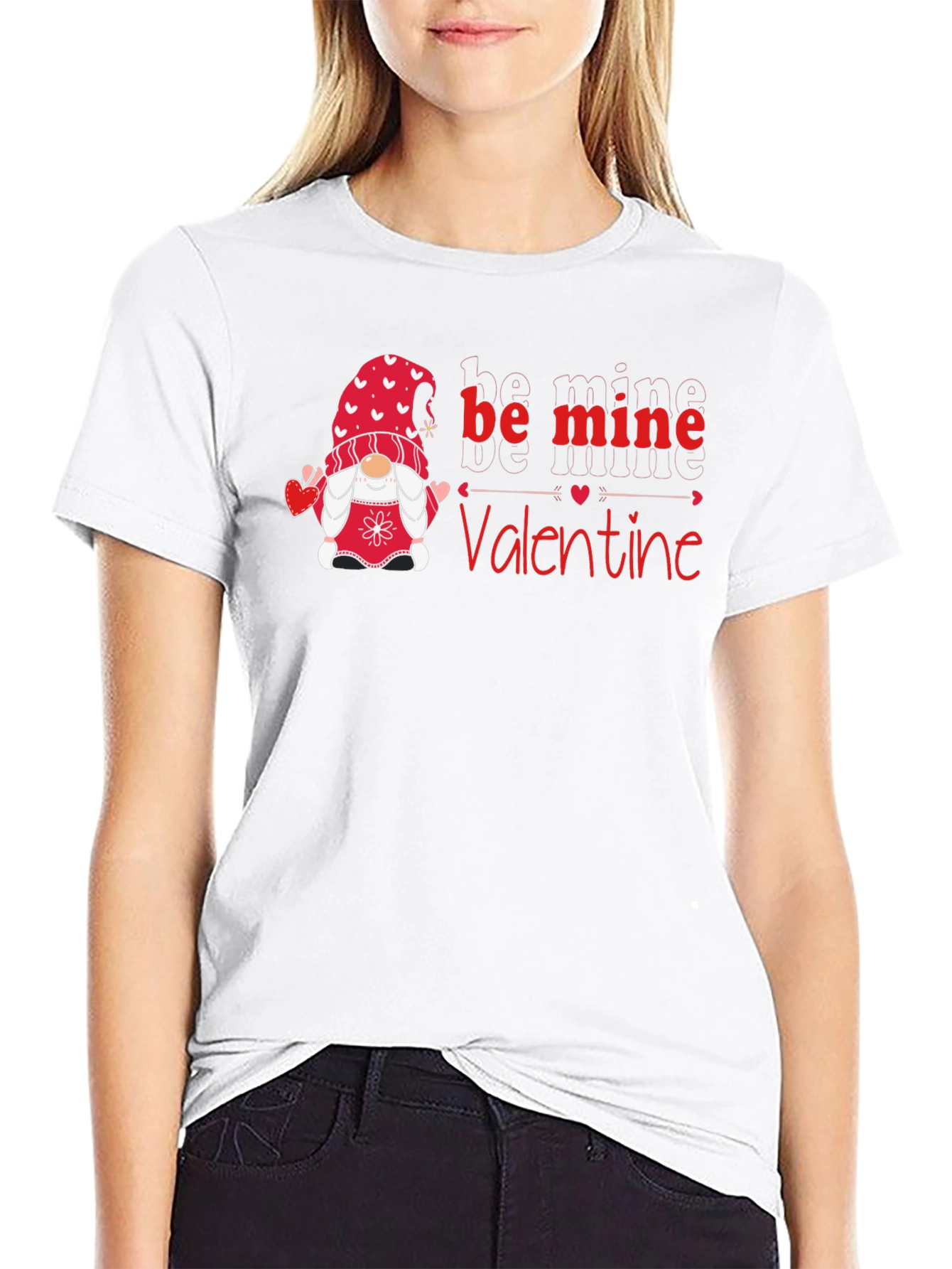 Be Mine Valentine Gnome T-Shirt