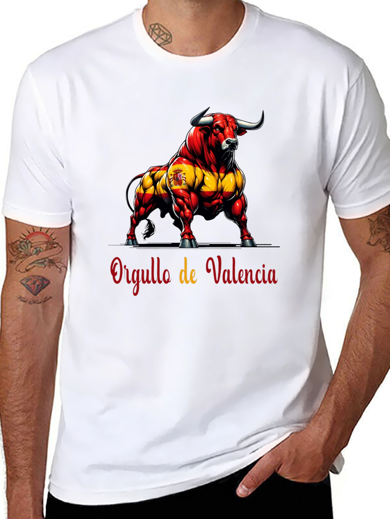 Orgullo de Valencia Bull Graphic Tee