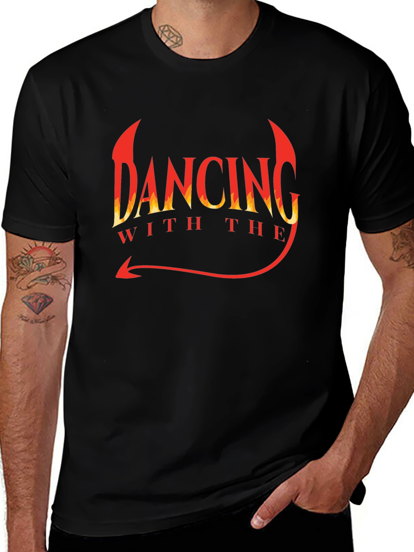 Dancing With The Devil Graphic T-Shirt