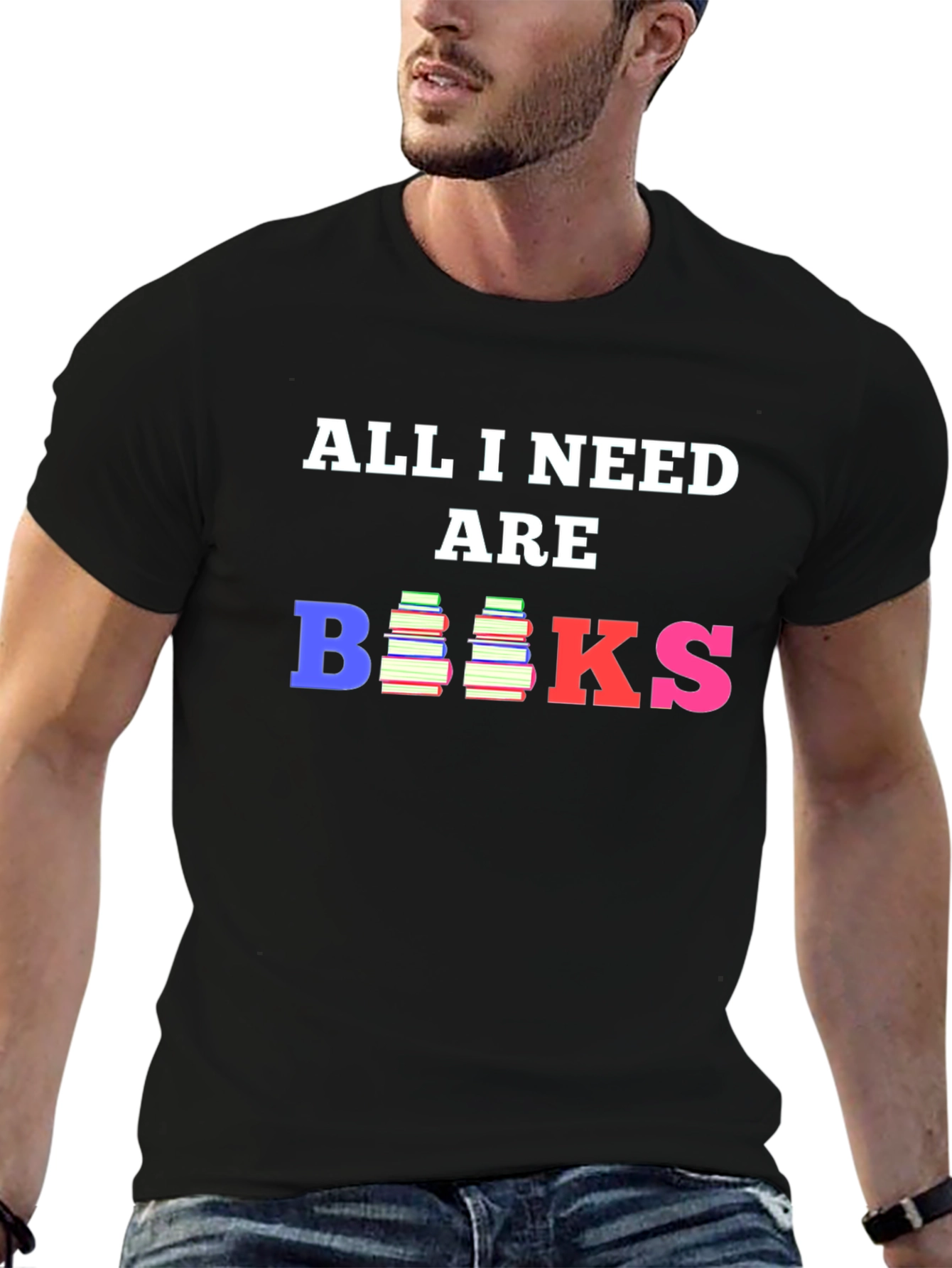 All I Need Are Books T-Shirt Book Lover Tee