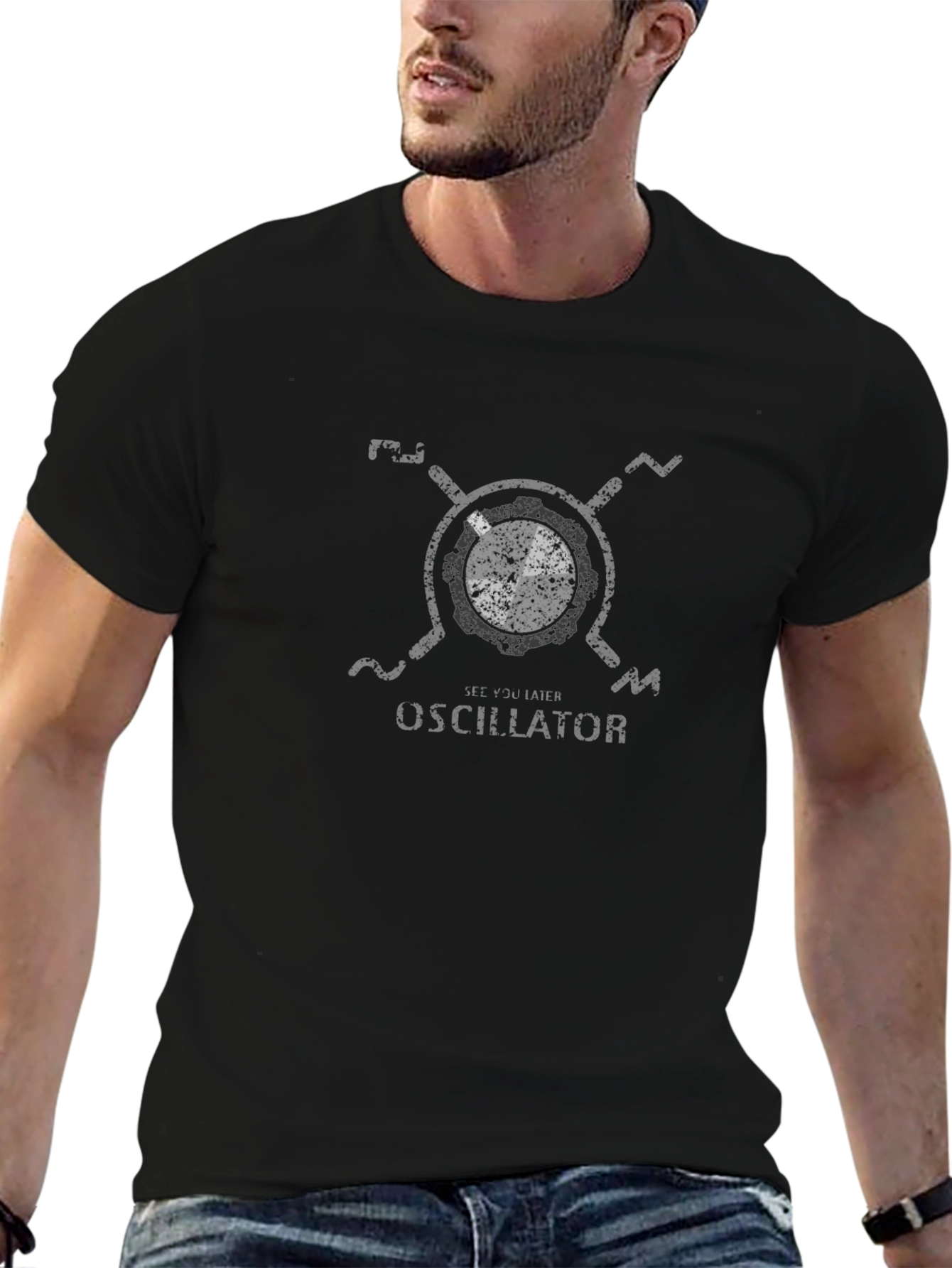 See You Later Oscillator Graphic Tee