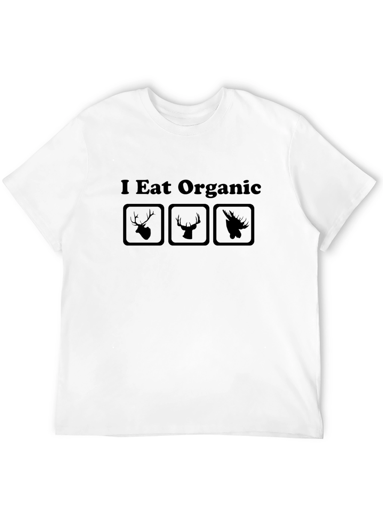 I Eat Organic Graphic Tee - Hunting T-Shirt