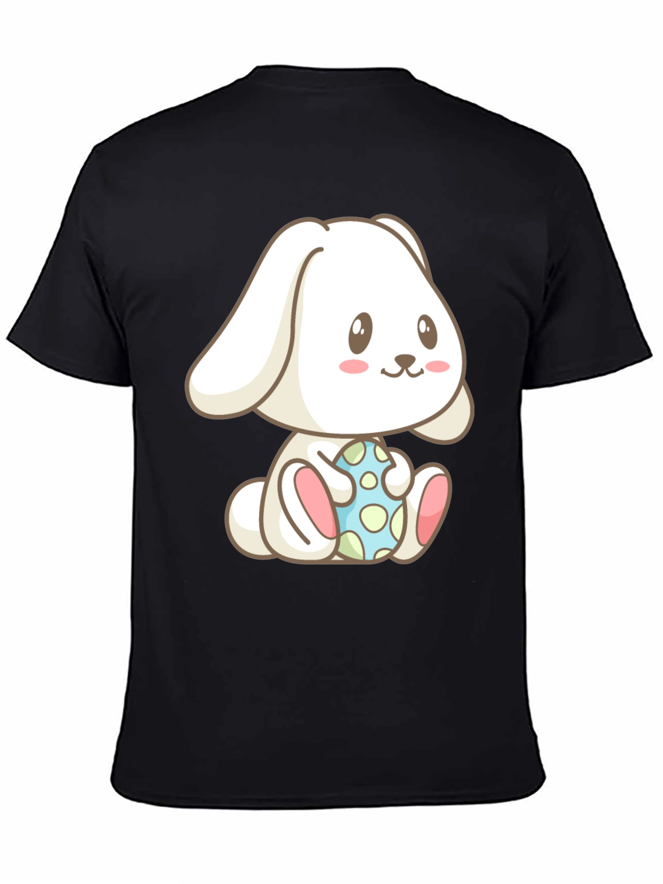 Cute Bunny with Easter Egg Graphic T-Shirt