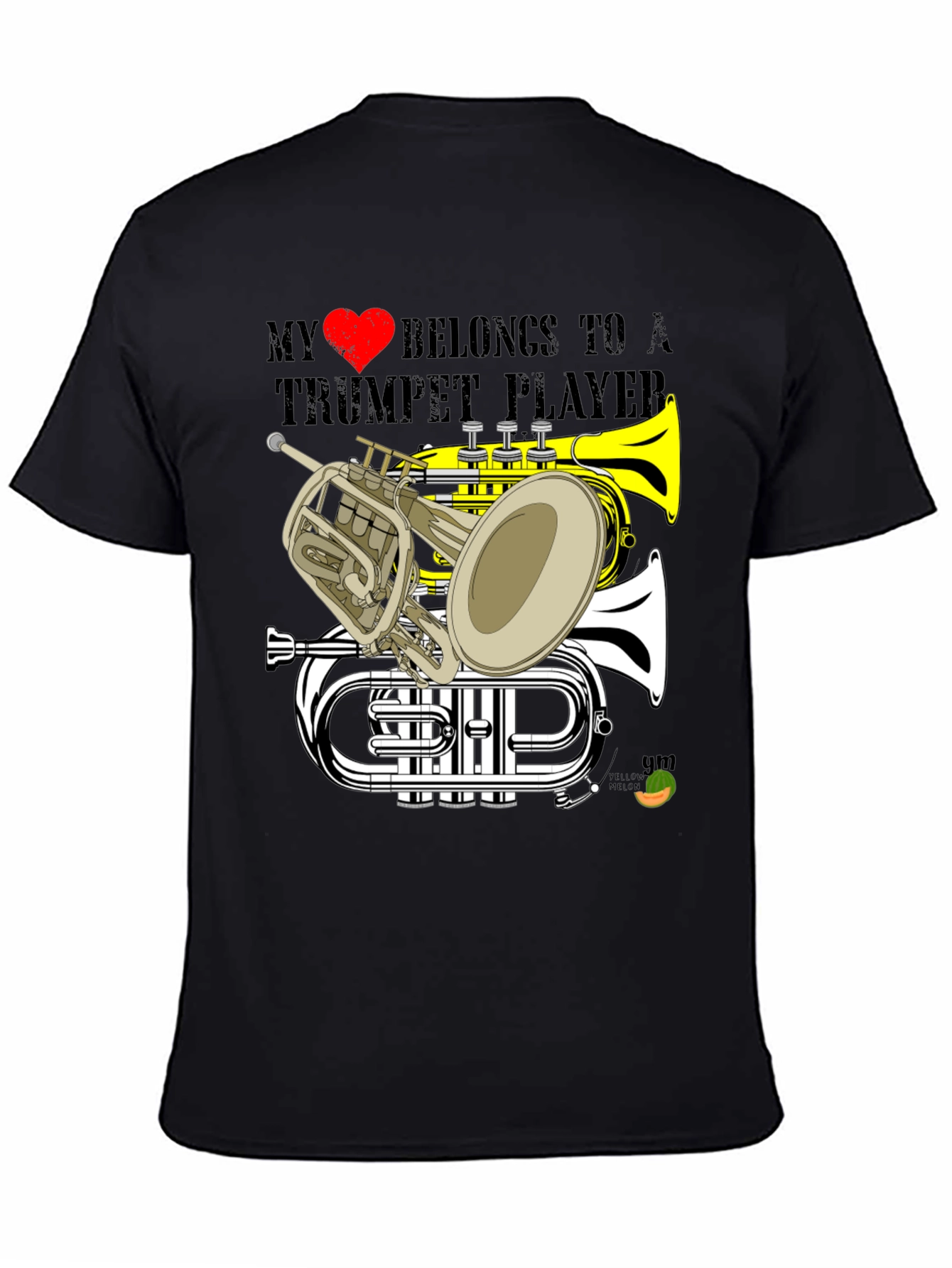 Trumpet Player T-Shirt - Music Lover Gift