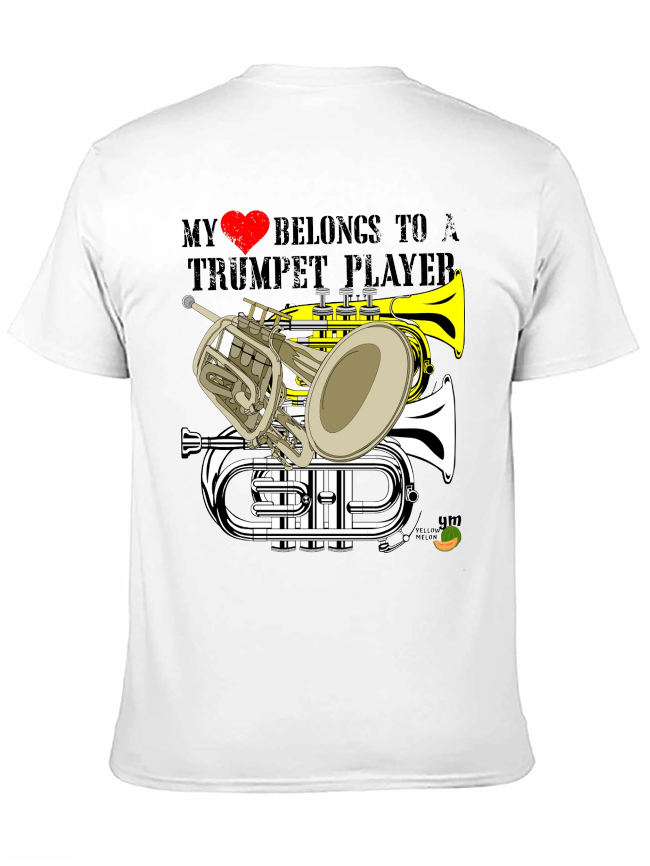 Trumpet Player T-Shirt - Music Lover Gift