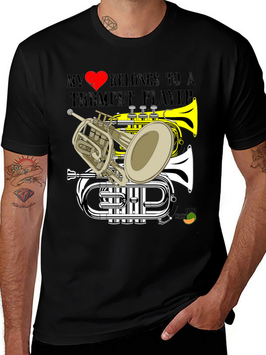 Trumpet Player T-Shirt - Music Lover Gift