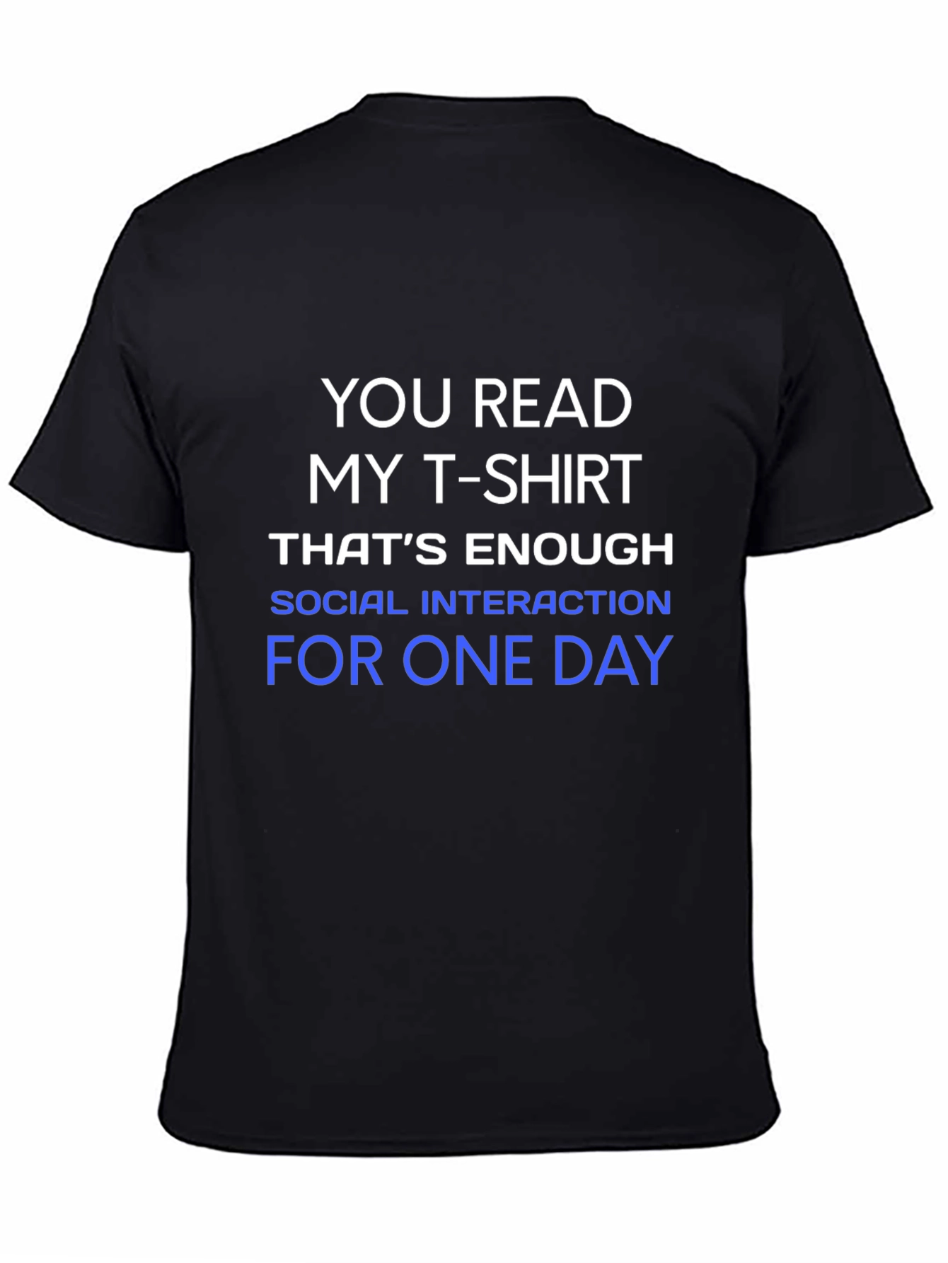 Funny Social Interaction T-Shirt