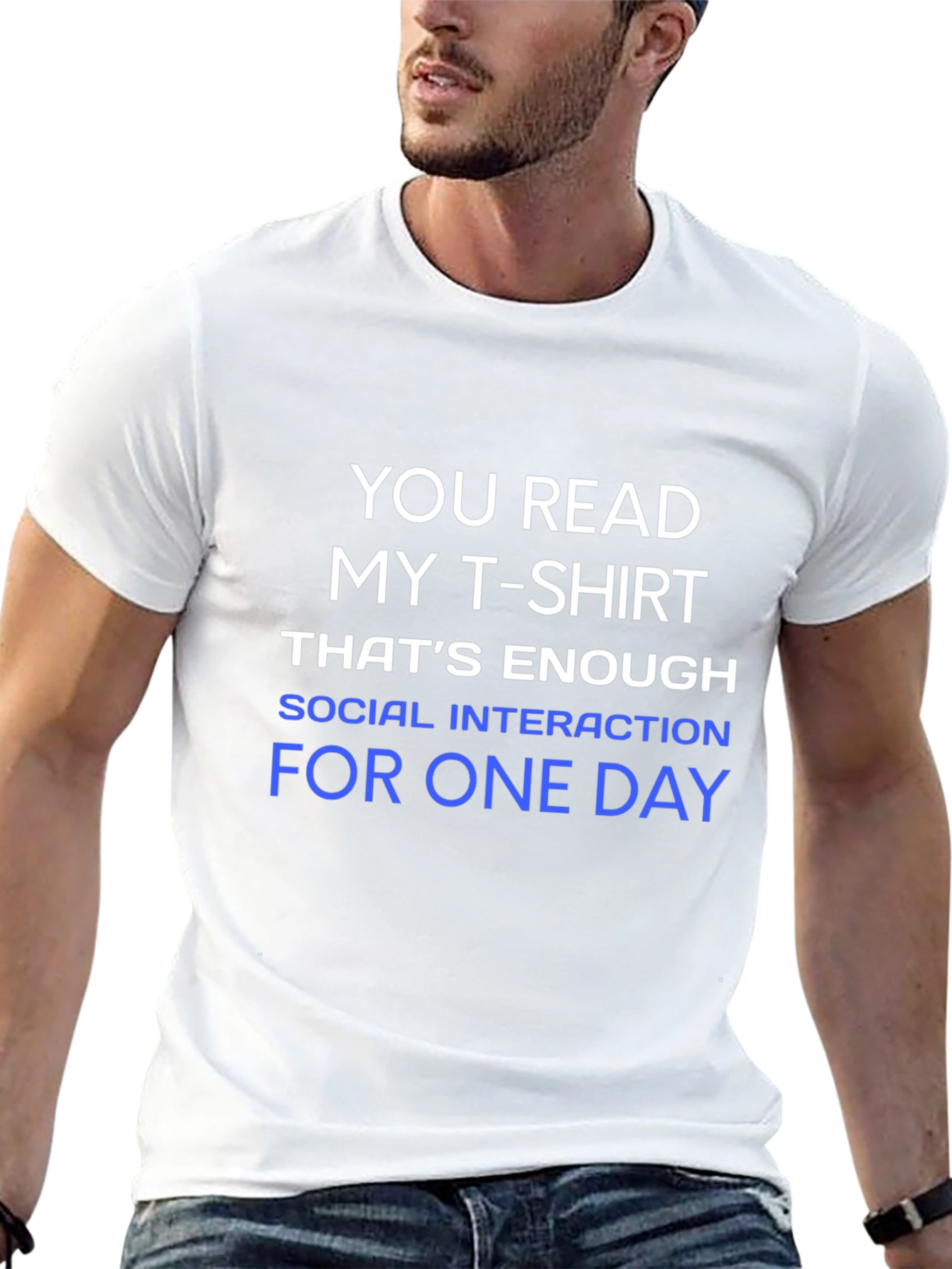 Funny Social Interaction T-Shirt