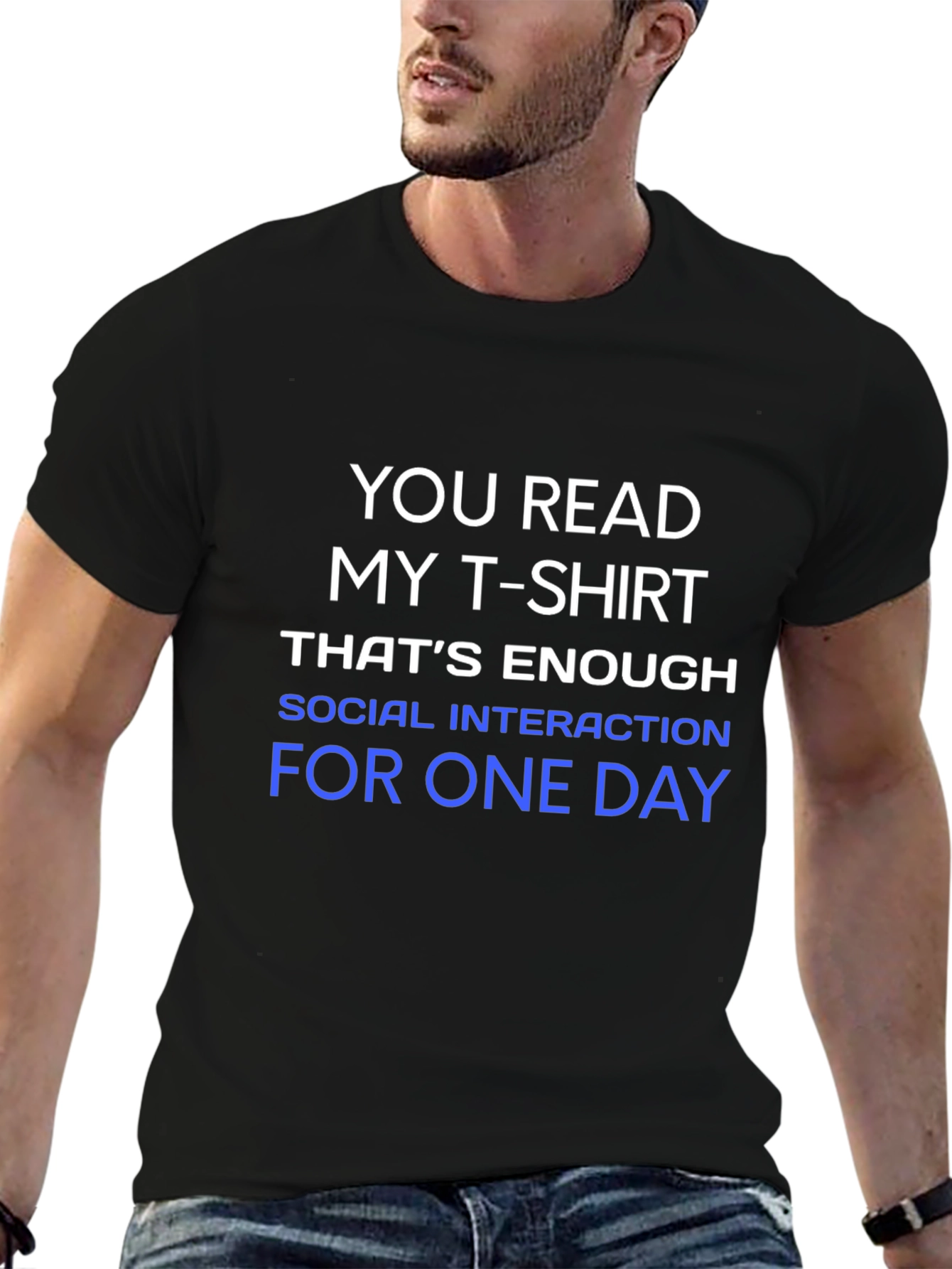 Funny Social Interaction T-Shirt